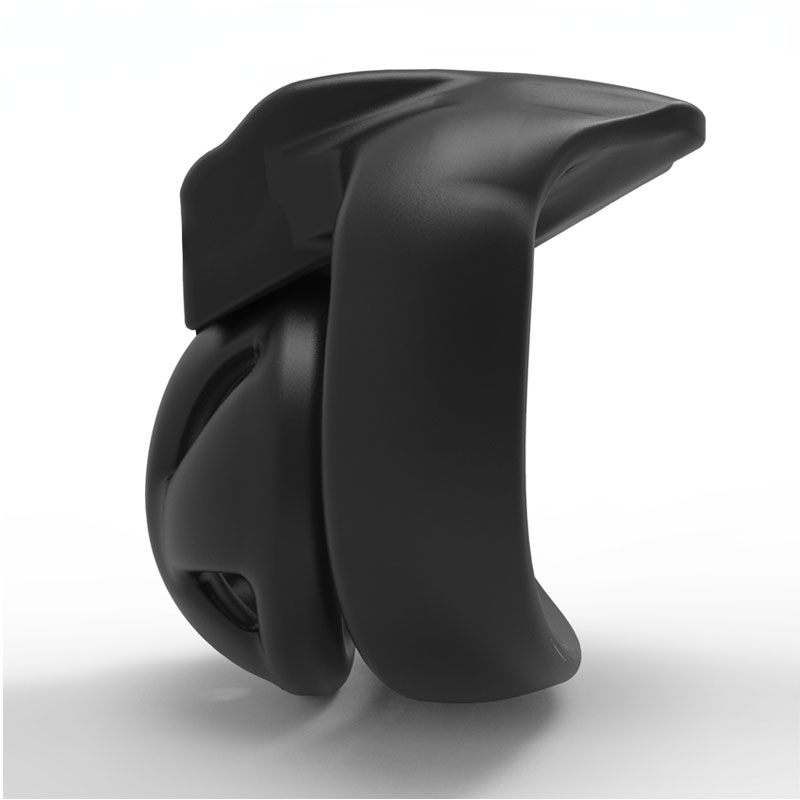 Cage De Chasteté Nub Soft CockLock - 6x2 Cm - Noir - PVC - SM Fétiche - Neuf