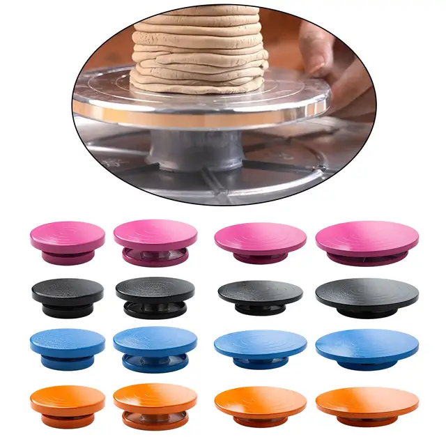 Banding Wheel for Pottery Revolving Manual Heavy Duty Cake Turntable for  Model Ceramic Art DIY Art Crafts Projects Crafting Clay - AliExpress