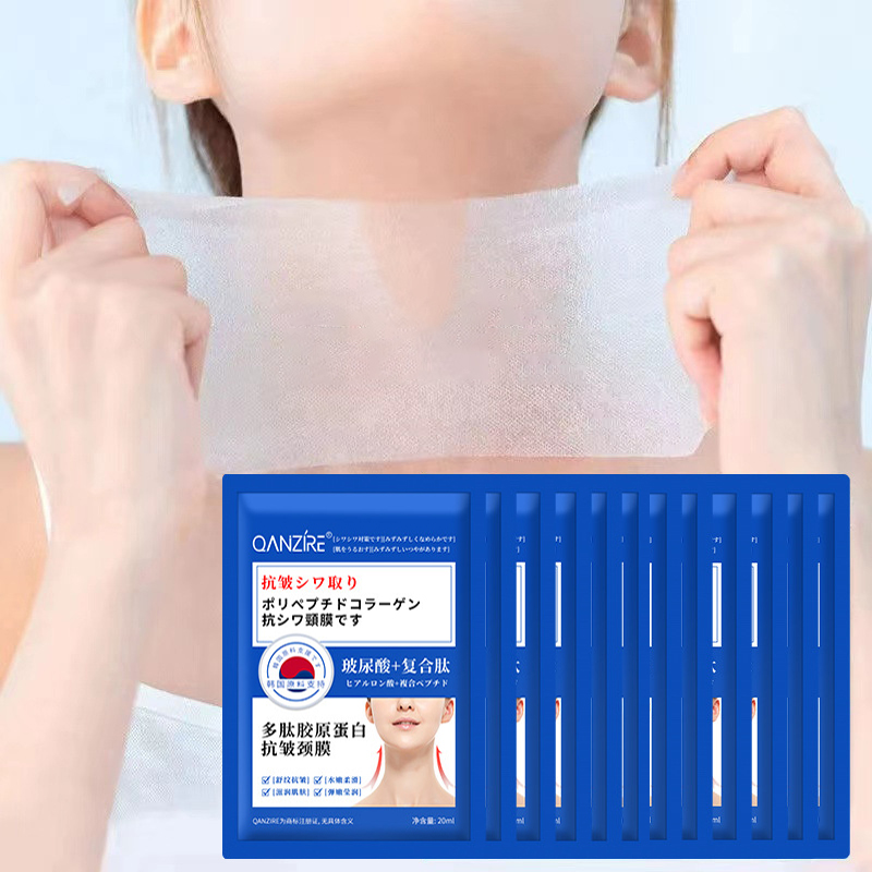 Best of 10pcs Hyaluronic Acid Anti-wrinkle Neck Mask Moisturizing Skincare Collagen Necks Whitening Masks Korean Skin Care Products Reviews & Tips