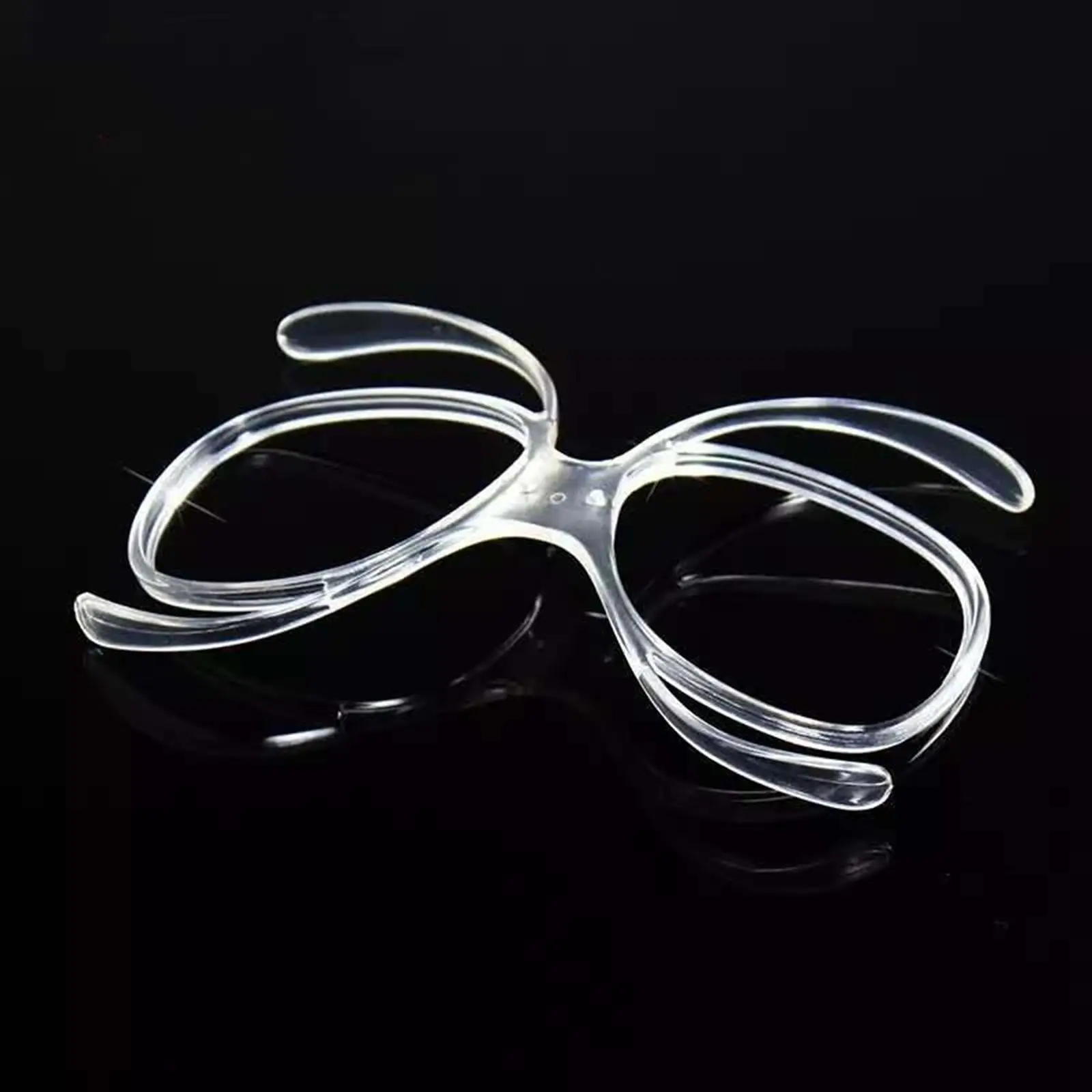 Skiing Goggles Frame Myopia Adapter Winter Sports Transparent Goggles Myopia Frame for Snowboard Goggles Motorcycle Goggles