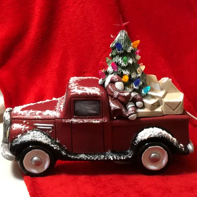 Christmas Decoration Truck Tree, Christmas Ornament Truck Tree