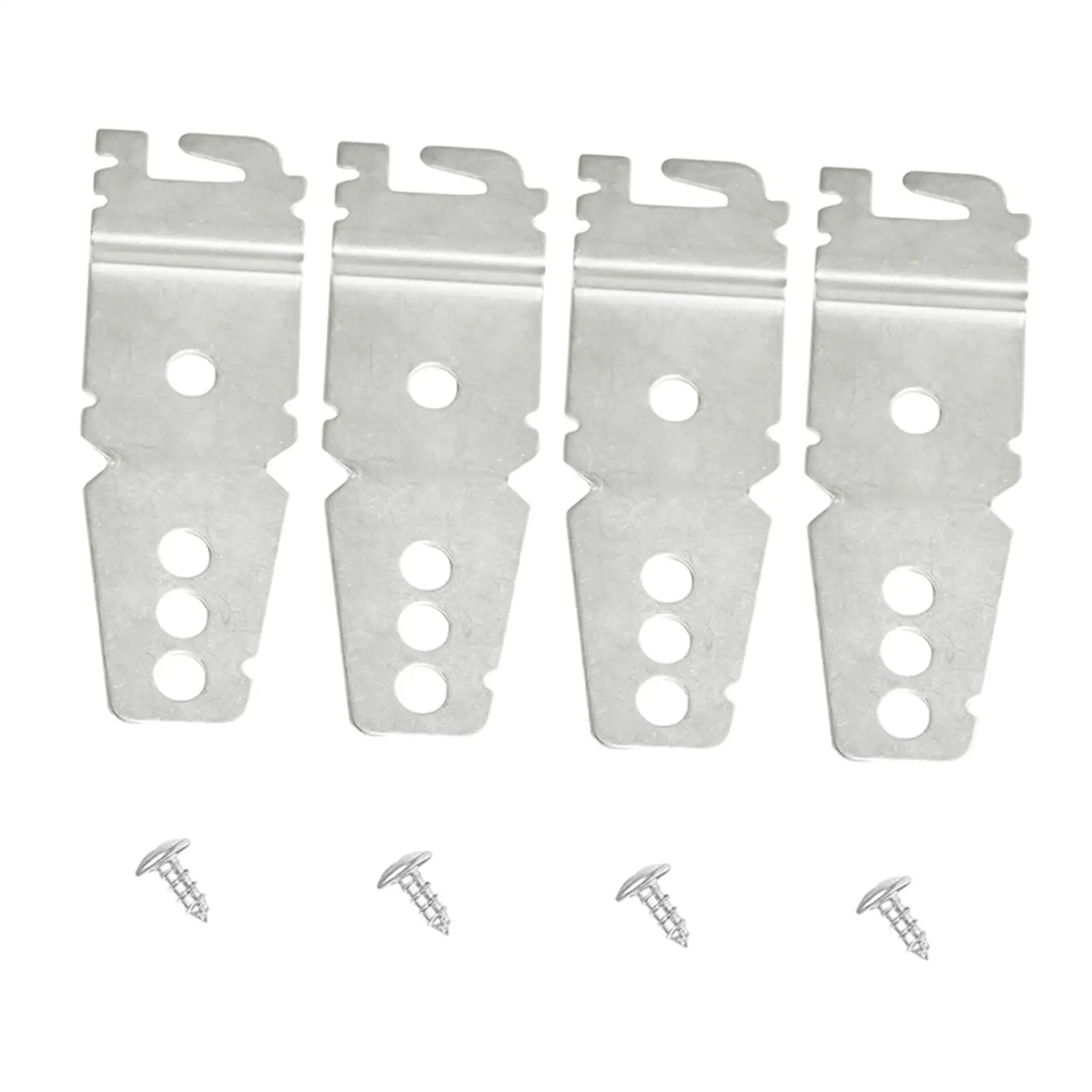 4x 8269145 Dishwasher Mounting Bracket Stable Performance Commercial Grade Accessory Rustproof for WP8269145 AP3039168 PS393134