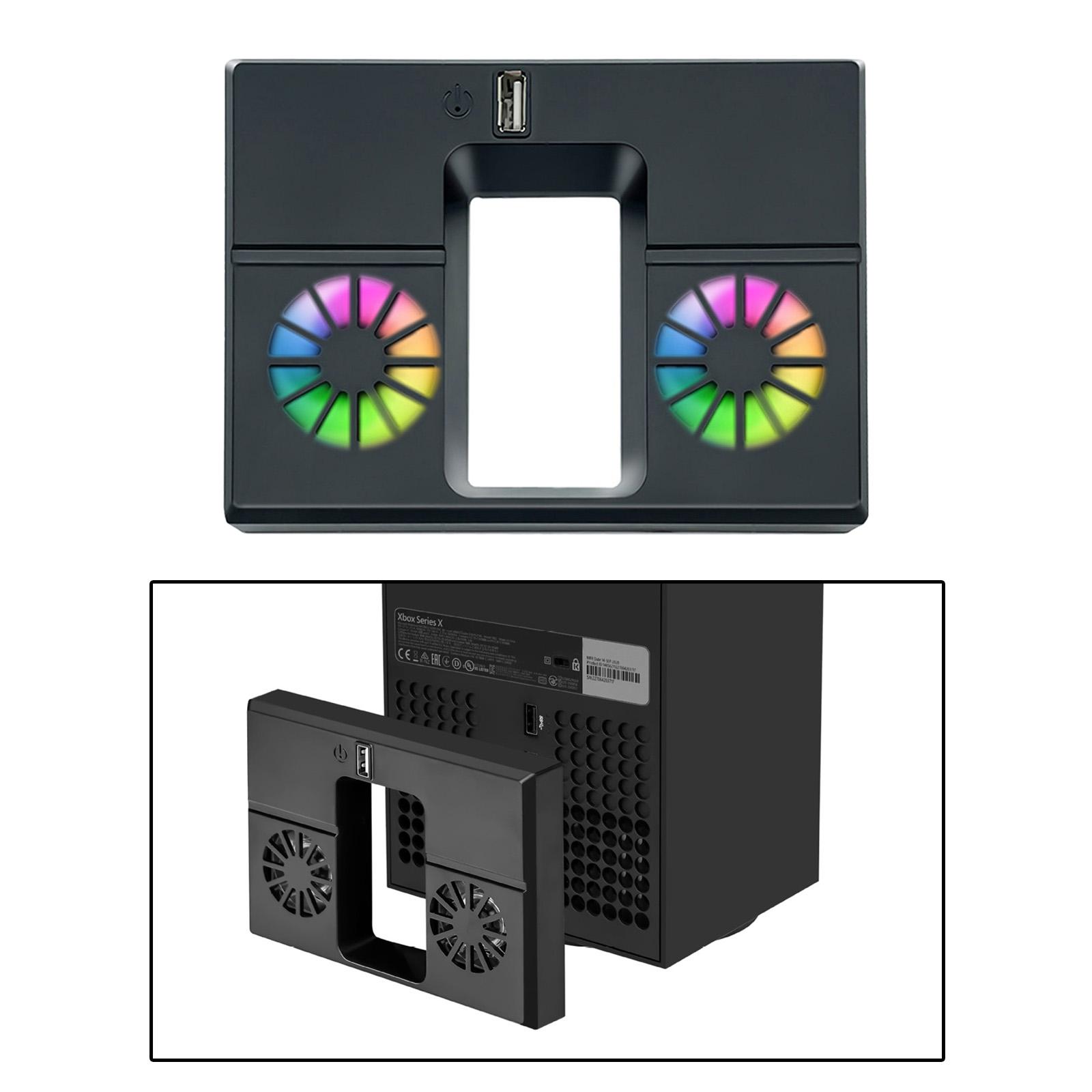 Title 5, RGB-Lüfterständer, externes USB-Kühlsystem, ver...