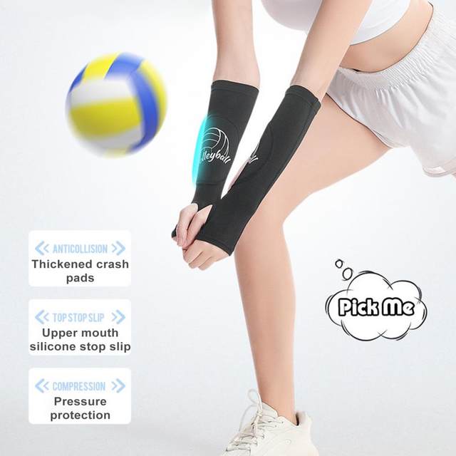 Mangas de protección de brazo ligeras, manguitos minimalistas para pruebas  de tenis, entrenamiento, voleibol, deportes - AliExpress