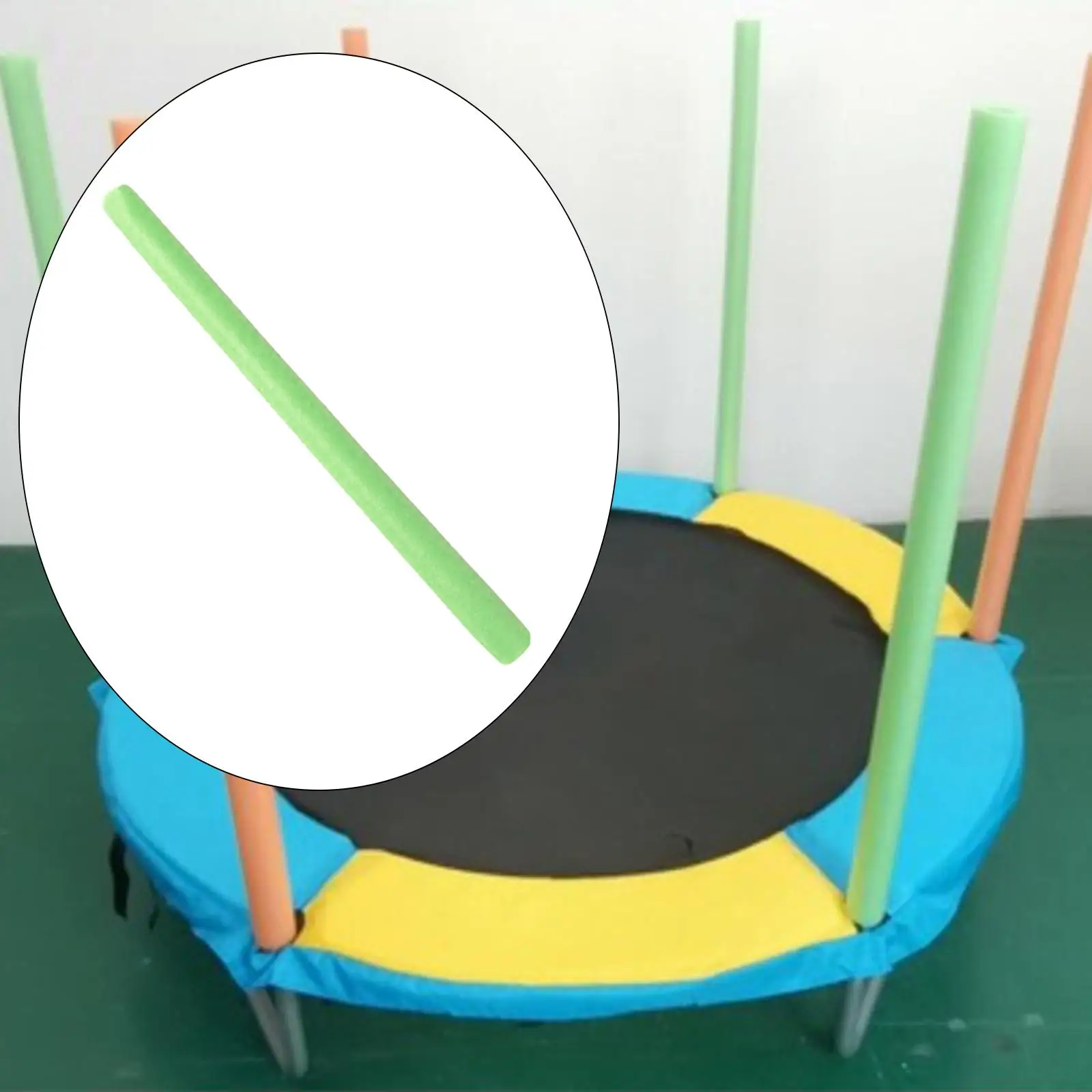 Trampoline Enclosure Foam Sleeves Trampoline Pole Covers for Kid Jumping Bed