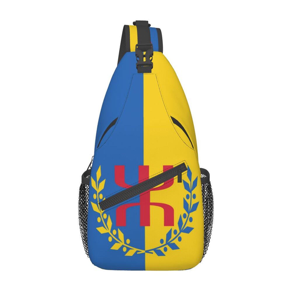 saco masculino moda tifinagh ombro mochila para caminhadas