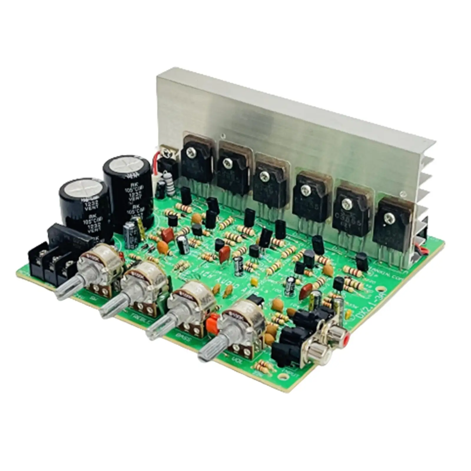 120W + 120W Amplifier 2.1 Channel PCB Amplifier Module Audio Power Supply