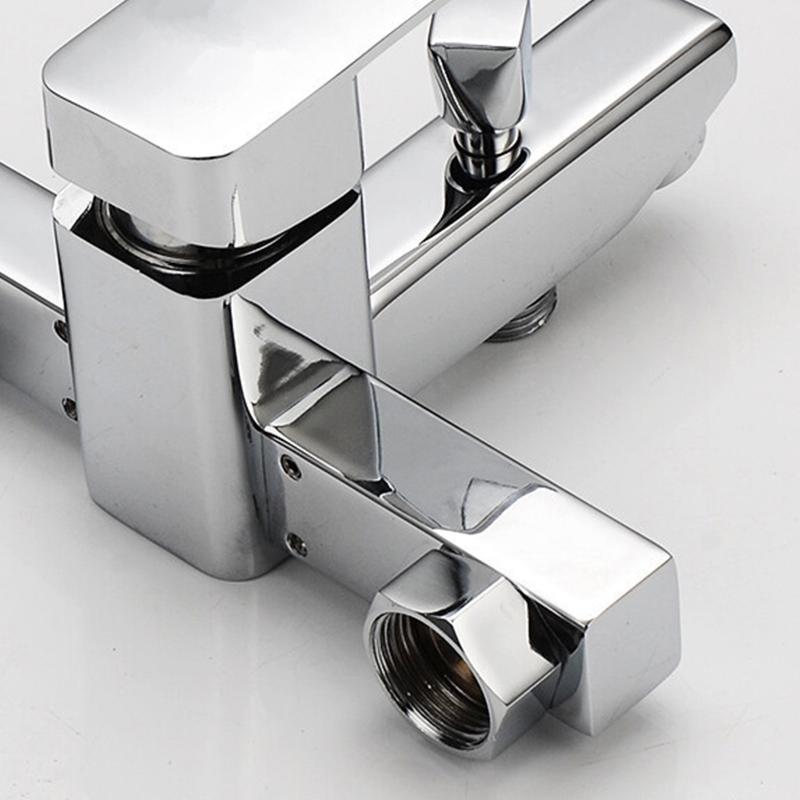 Title 6, Modern Single Handle Tub Filler Faucet Hot & Co...