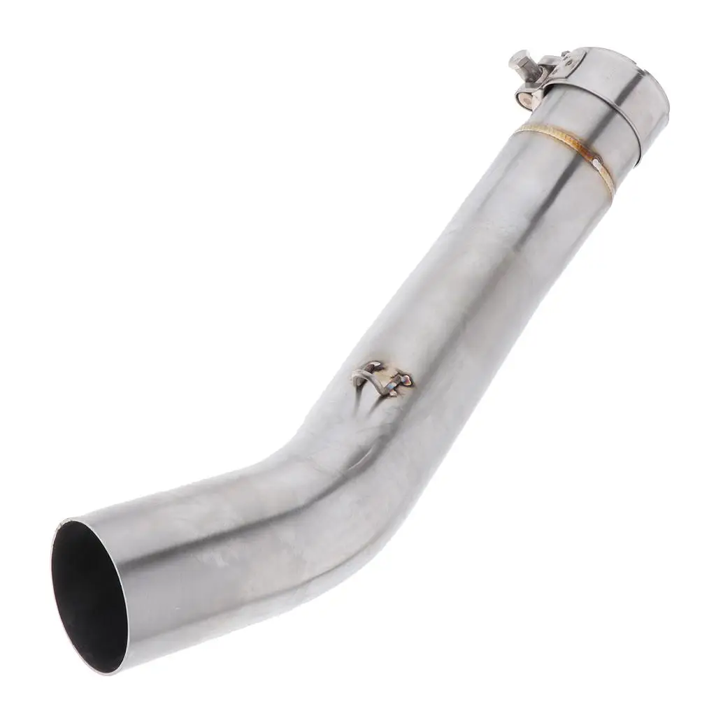 Durable 51mm Exhaust Escape Middle Connect Pipe for TNT300 - Silver