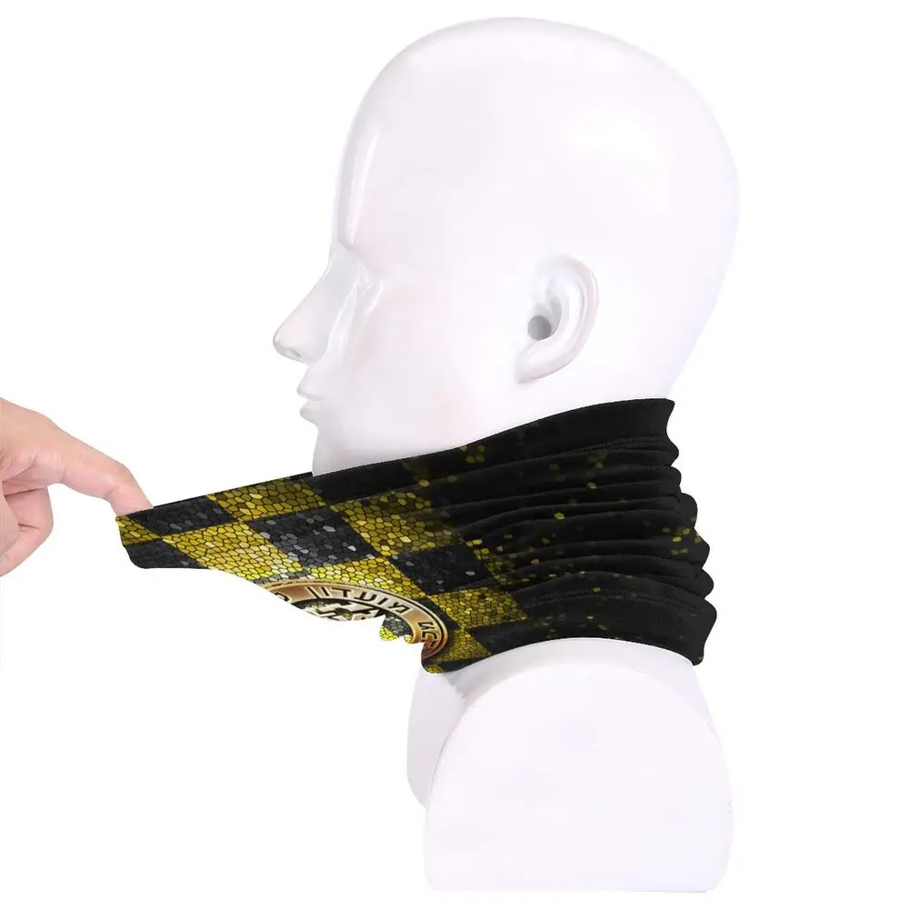 mens designer scarf Israel Maccabi Netanya Fc Men&Women Face Mask Balaclavas Seamless Bandana Headwear Neck Warmer Gaiter Outdoor Multi-Functional mens striped scarf