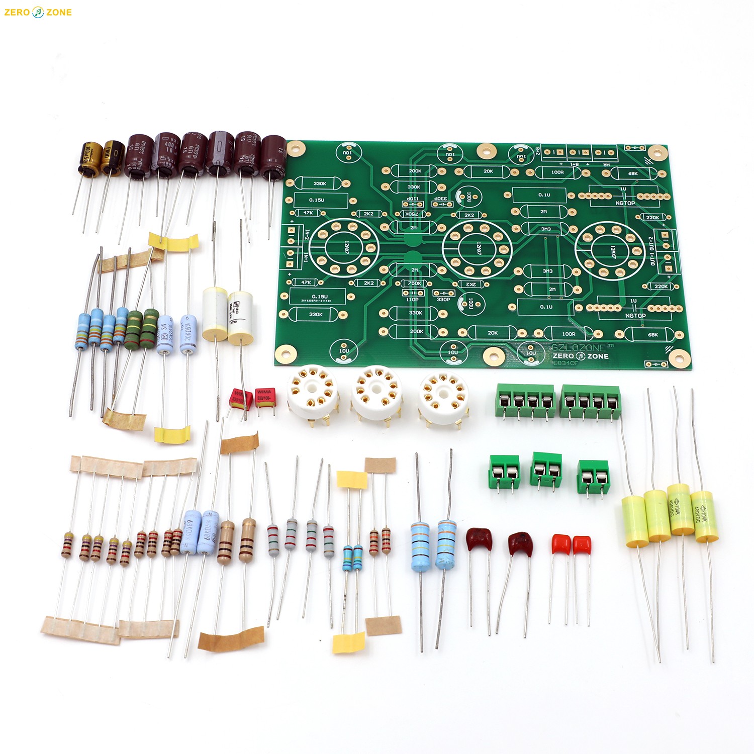 phono amplificador placa base no ear834 amplificador kit pcb