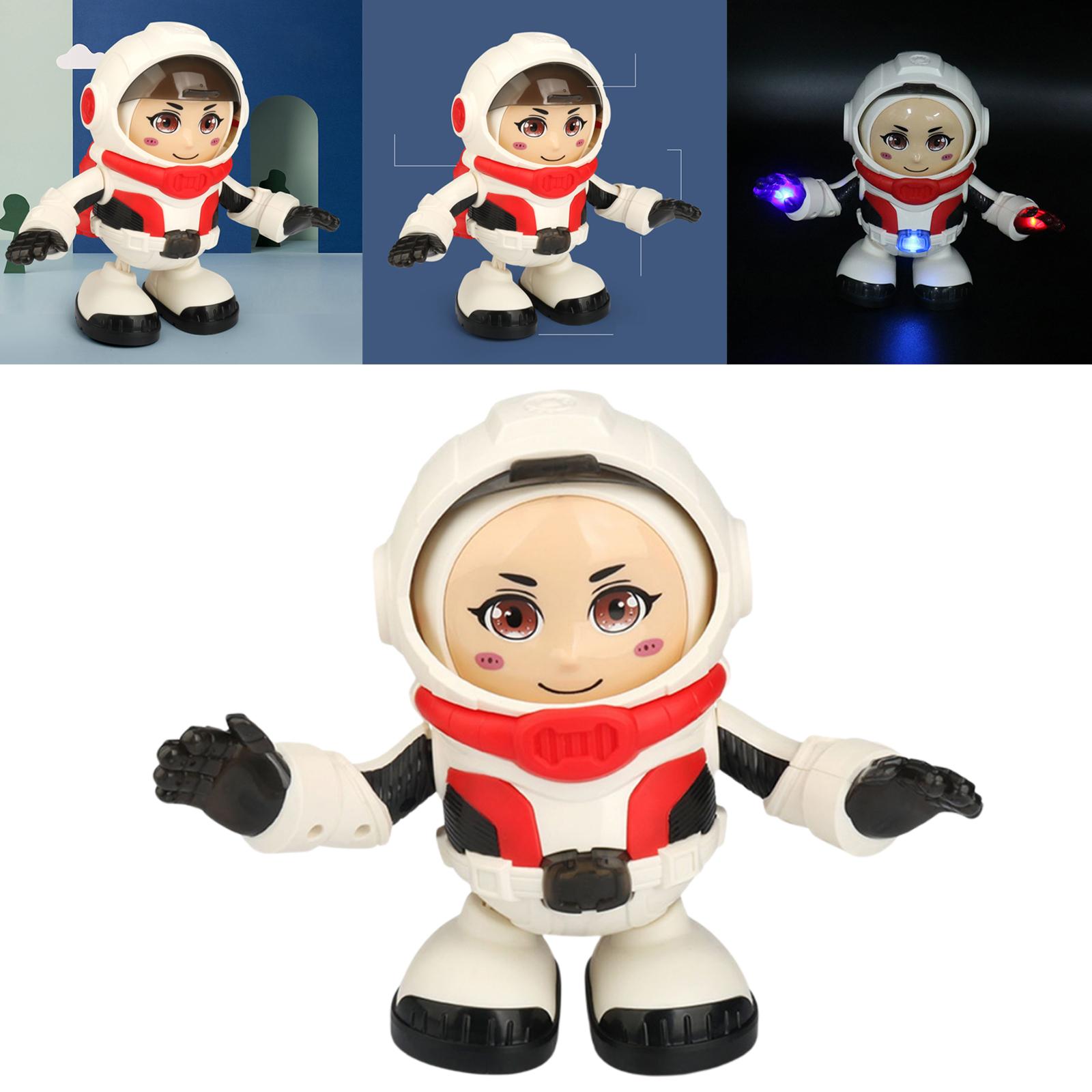 Electronic Astronaut Dance Toys, Robotic Cartoon Dancing Robot for Gift Kids Toy