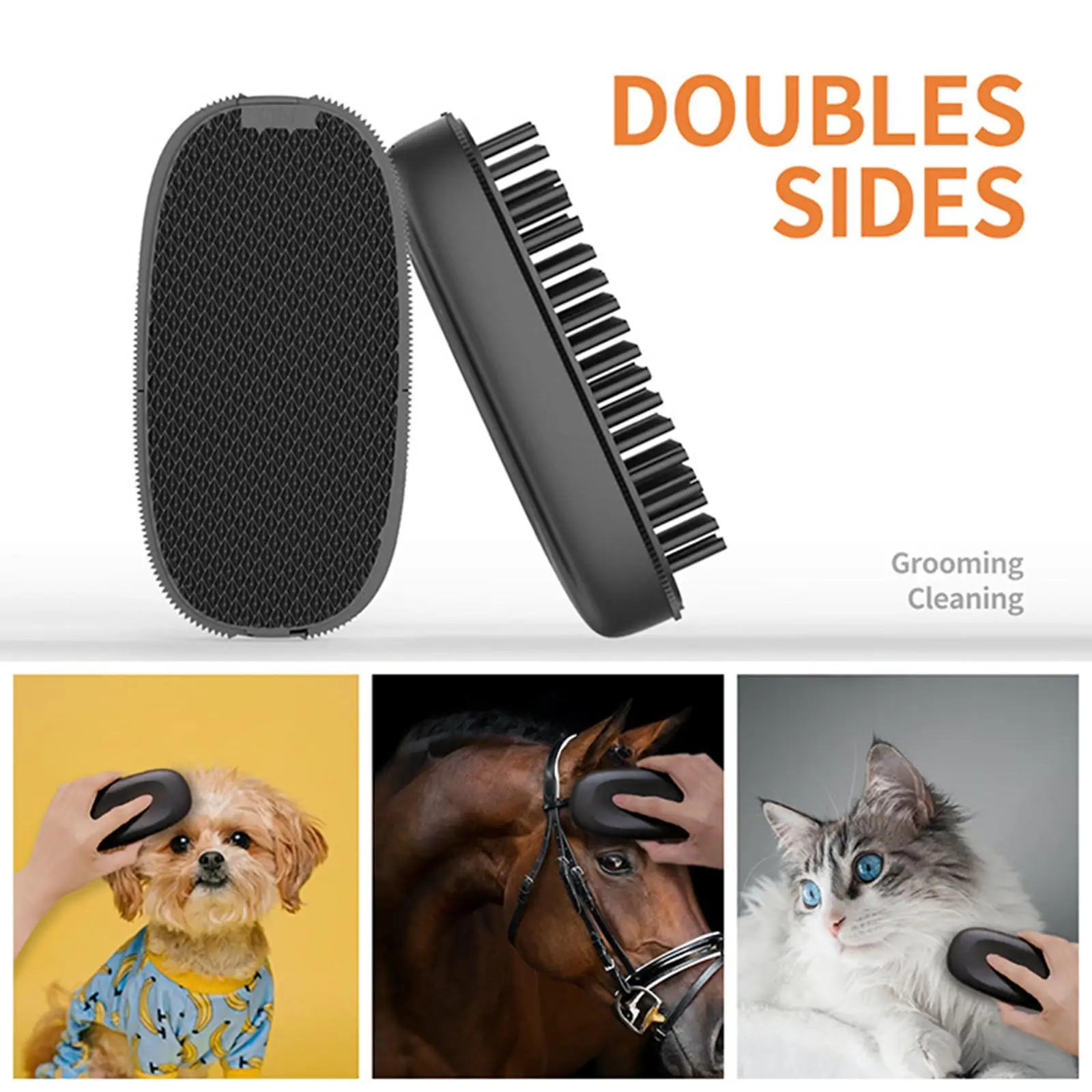 Horse Brush Grooming Brush Hair Removal Long Equestrian Supplies
