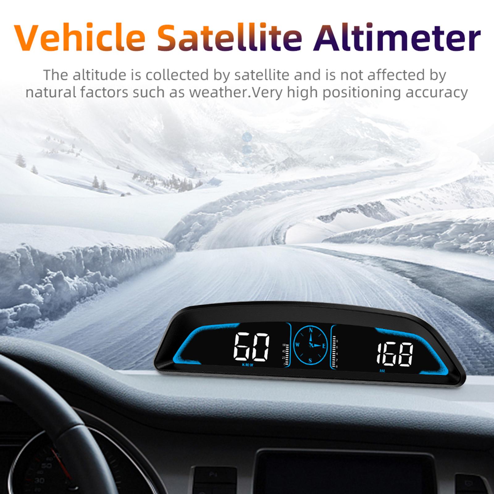 Car GPS Head up Display HUD Fatigue Driving Reminder for Fuel Vehicles