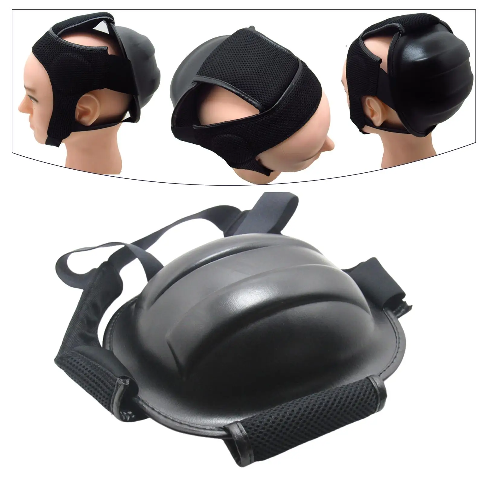 Boxing Headgear Unisex Adults Head Back Coverage Padded Cover Protective Guard for Rugby Wrestling Sparring Mma Taekwondo