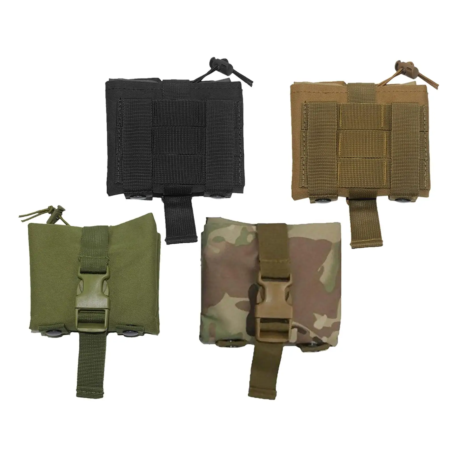 Dump Pouch Folding Adjustable for Outdoor Activities Hiking
