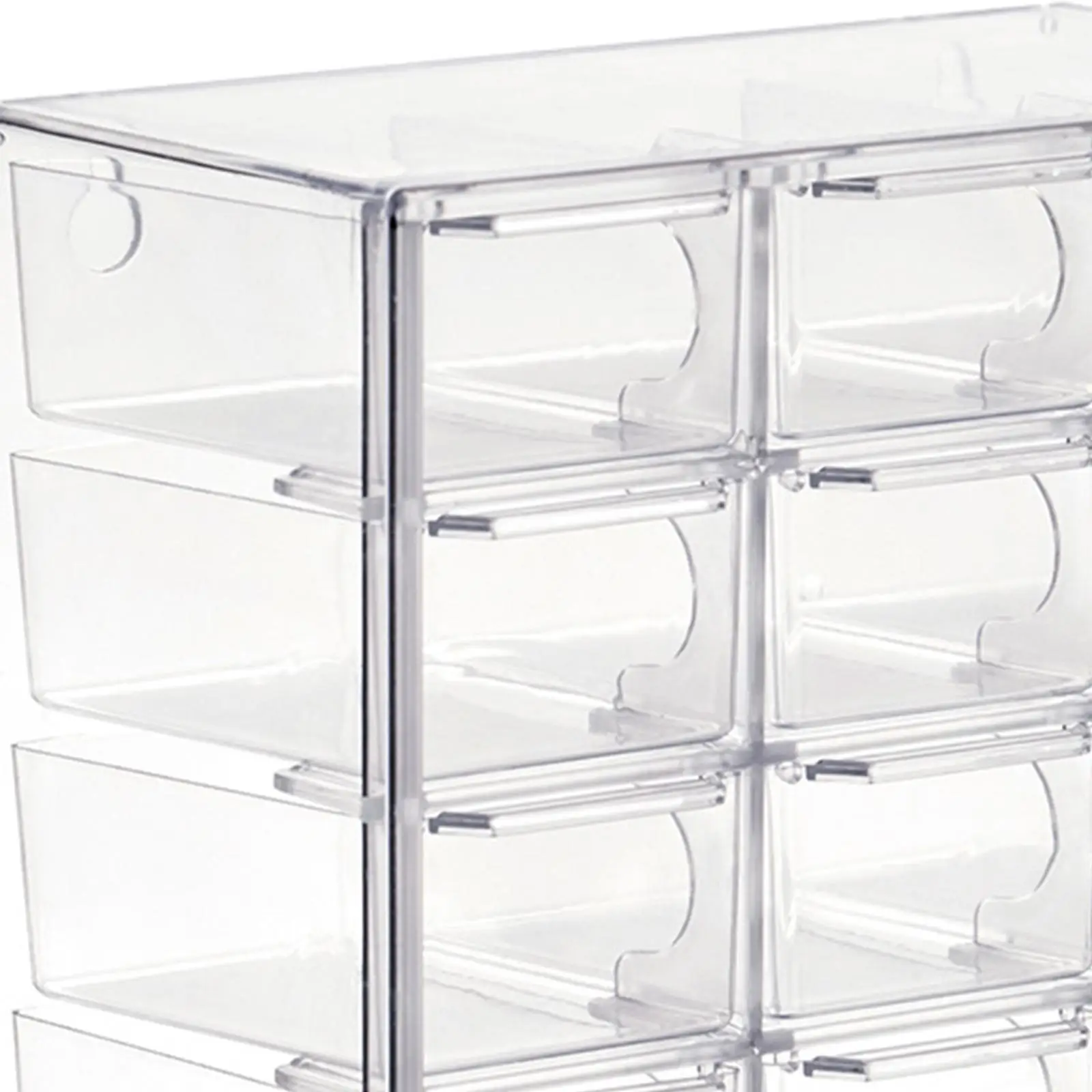 Mini Drawer Organizer Small Organizer with Clear Drawers Large Capacity Bead