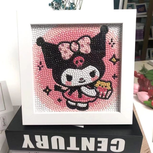 Sanrio Diamond Painting Cartoon Hello Kitty Kuromi 5D DIY Round Diamond  Painting Children's Room Decorations Kids Birthday Gifts - AliExpress