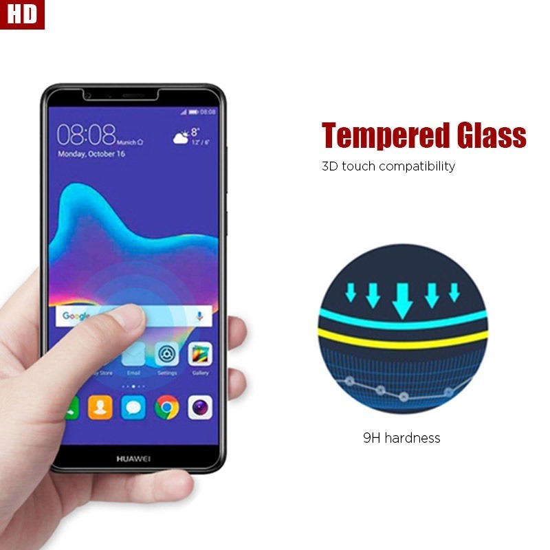 2Pcs Gehärtetem Glas Für Huawei P30 P40 P20 Lite P20 Pro P50 Screen Protector Für Huawei Y6p Y8p Y6 y7 Y9 P Smart Z P Smart – Detail 5
