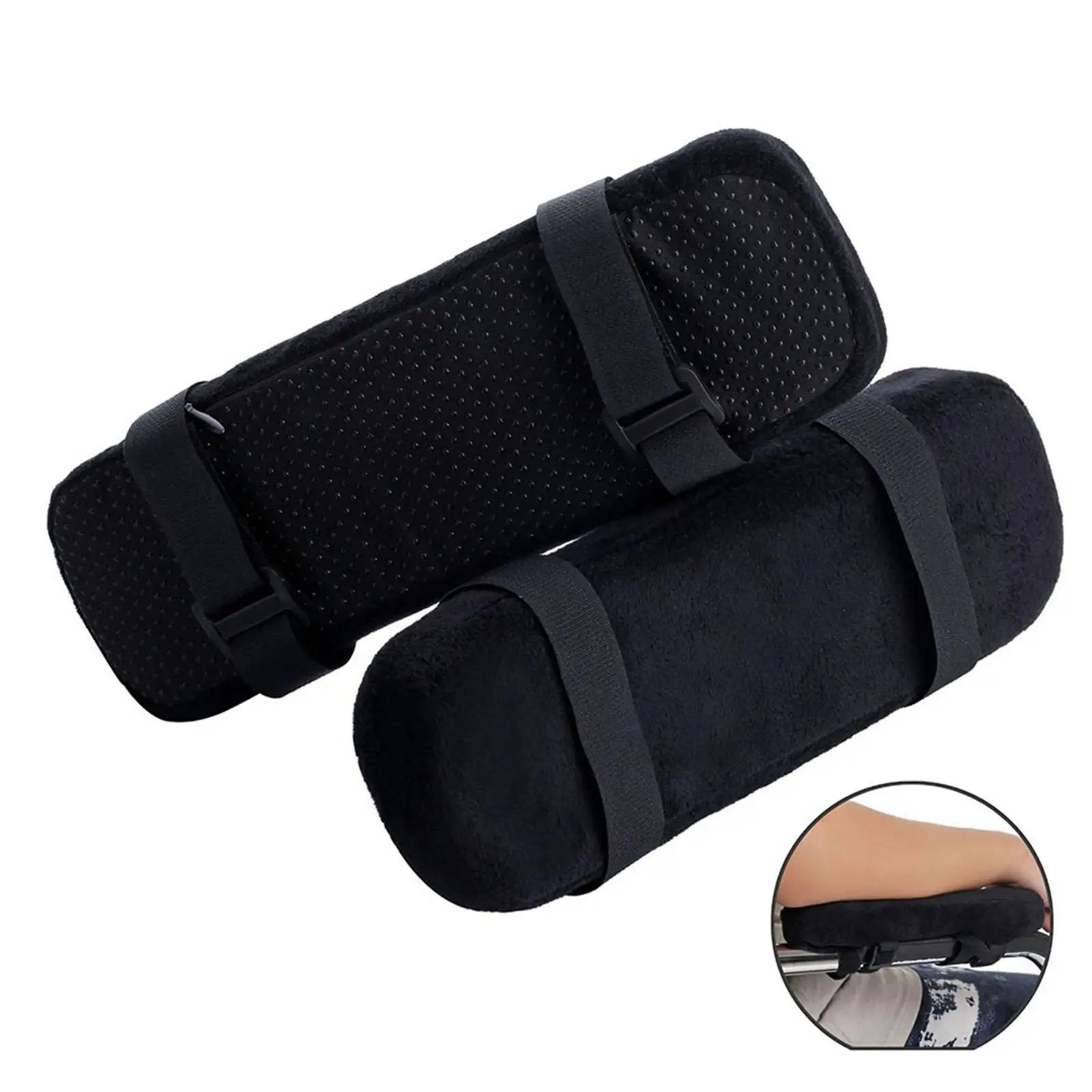 Portable Armrest Pad Pressure Relief Washable Comfort Arm Pad Arm Rest Cushion Elbow  for Gaming Chair Office Sleeping