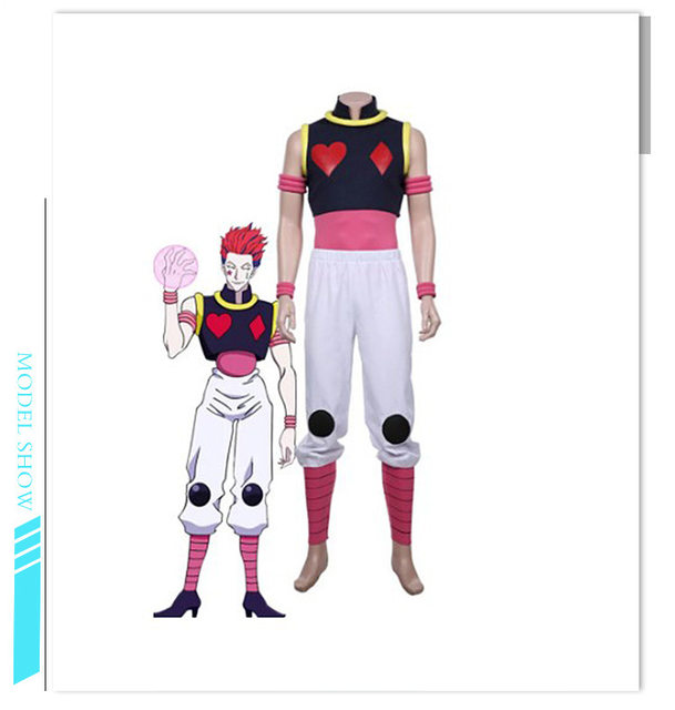 【新作からSALEアイテム等お得な商品満載】 アニメハンター ハンターヒソカコスプレ衣装フルセットスーツ × コスチューム
