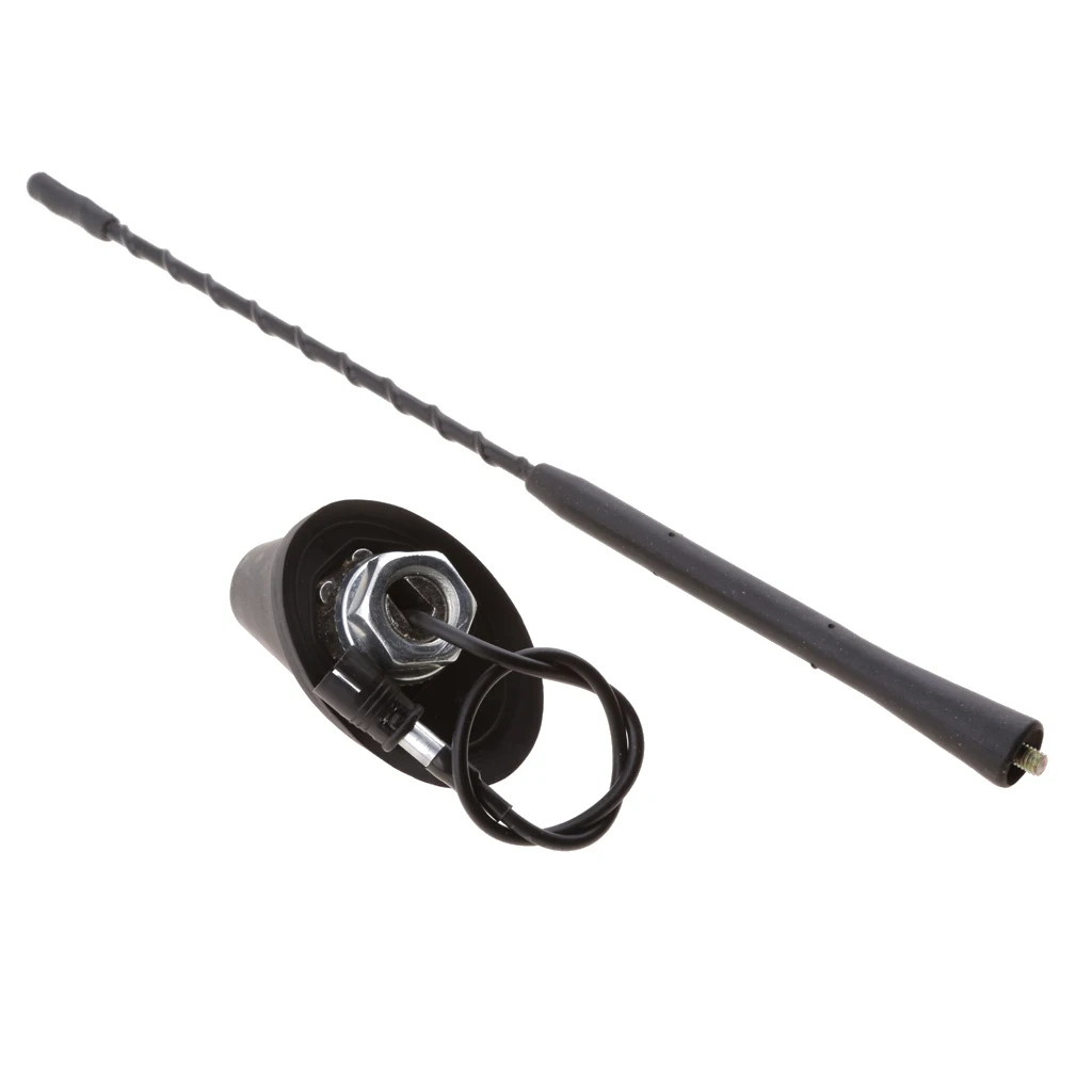 9`` Radio Mast Whip Antenna with Roof Amplified Base for   B5 2002-2008