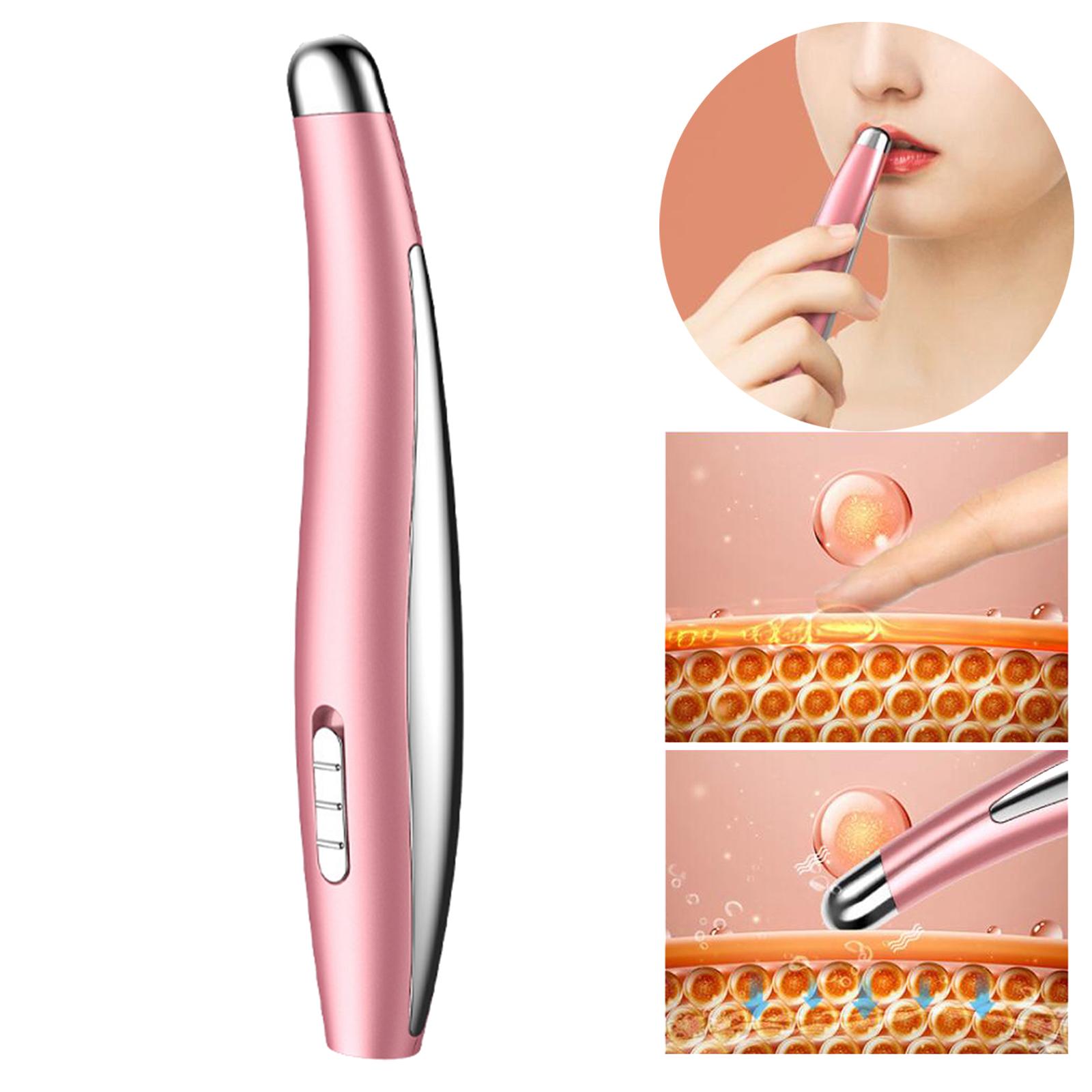 Eye Massager Pen   Gift Vibration Ergonomic  Tool  Lip   Puffiness Facial