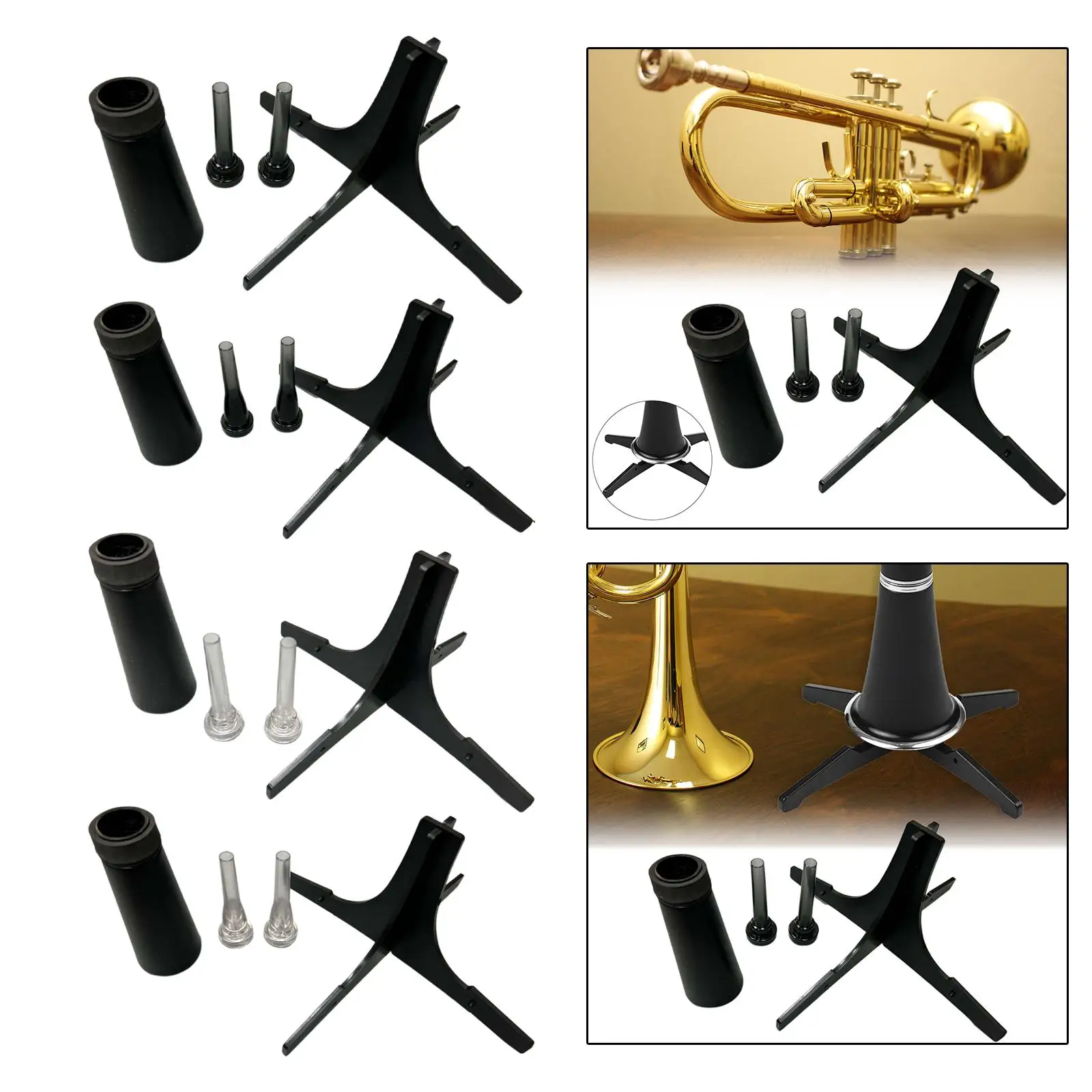 Detachable Trumpet Bracket Professional Wear Resistant Stable Durable Mouthpiece