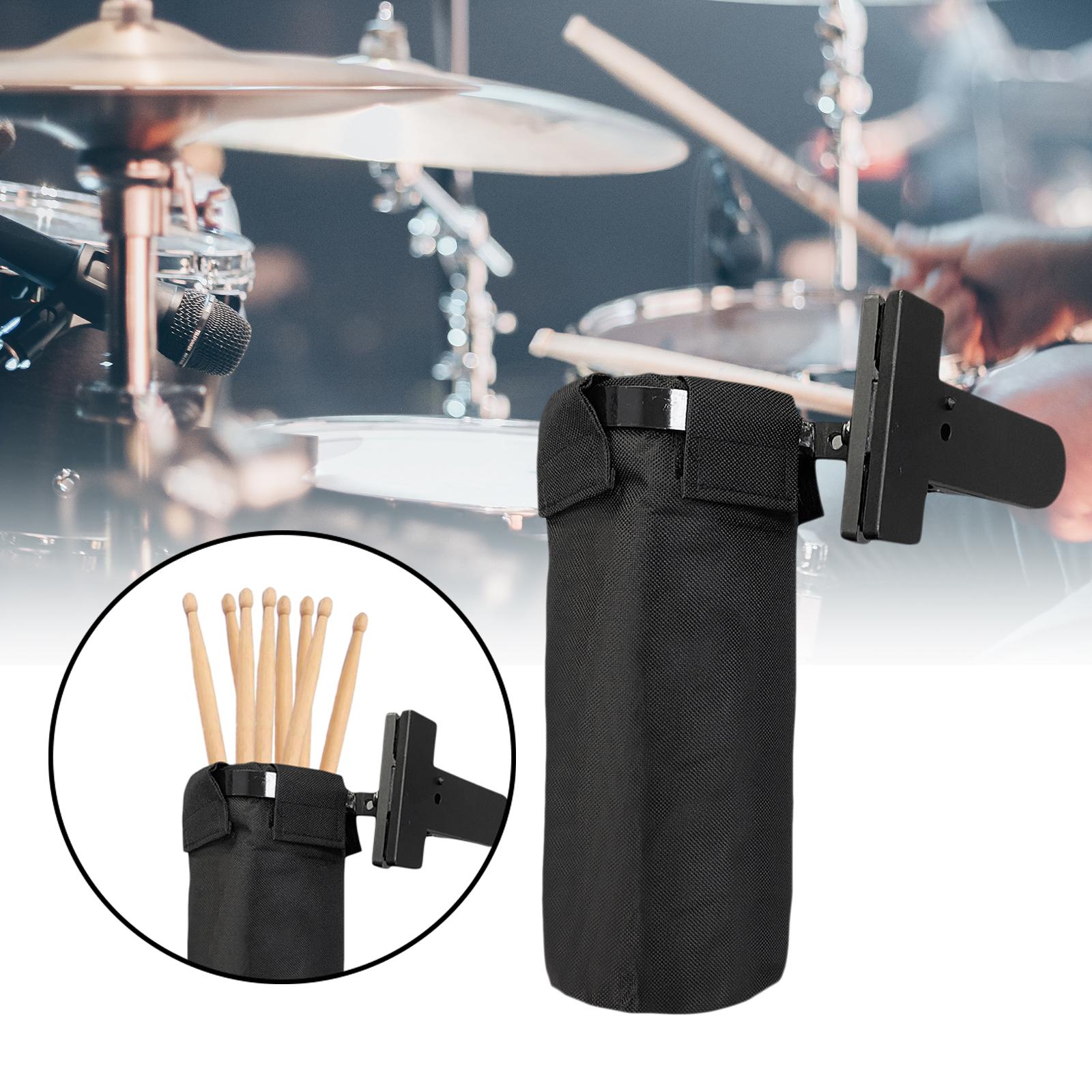 Drumstick Bag Removable Thickened Multipurpose Lightweight Drumstick Case Oxford Cloth for Cymbal Stand Music Stand Drum Stand