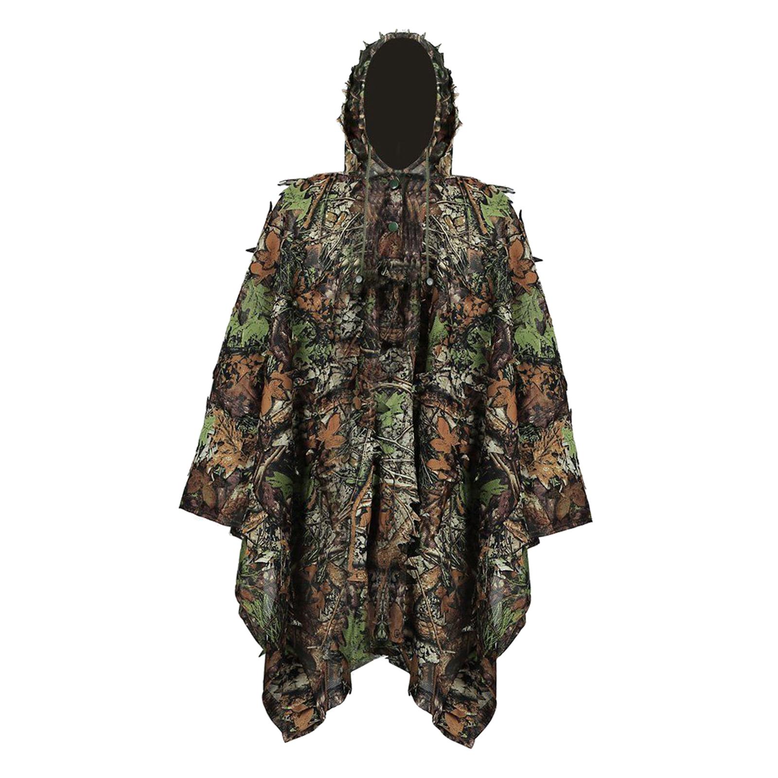 Ghillie, Jaqueta, Capuz, Jogo, Birdwatching, Halloween, Fotografia, Roupas