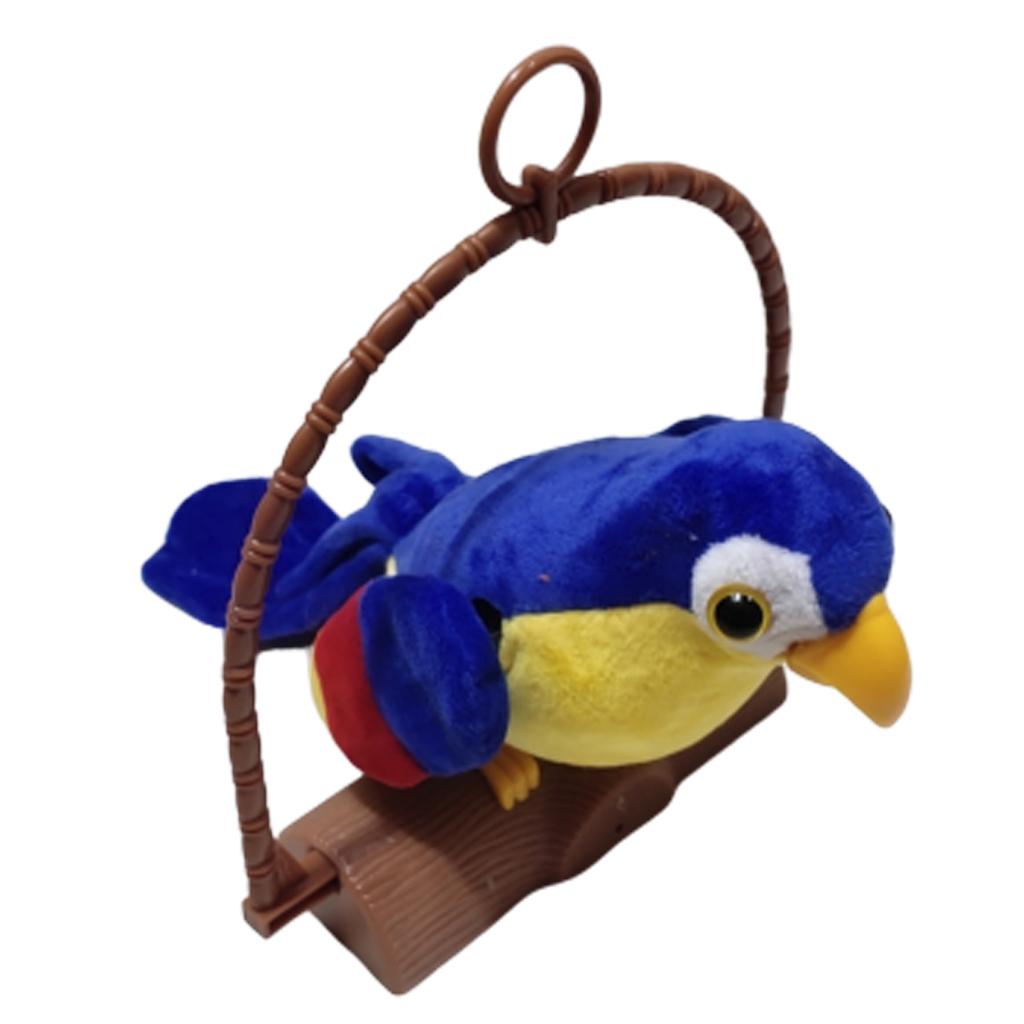 Electric Plush Talking Repeat Parrot Stuffed Early Education Toys Present