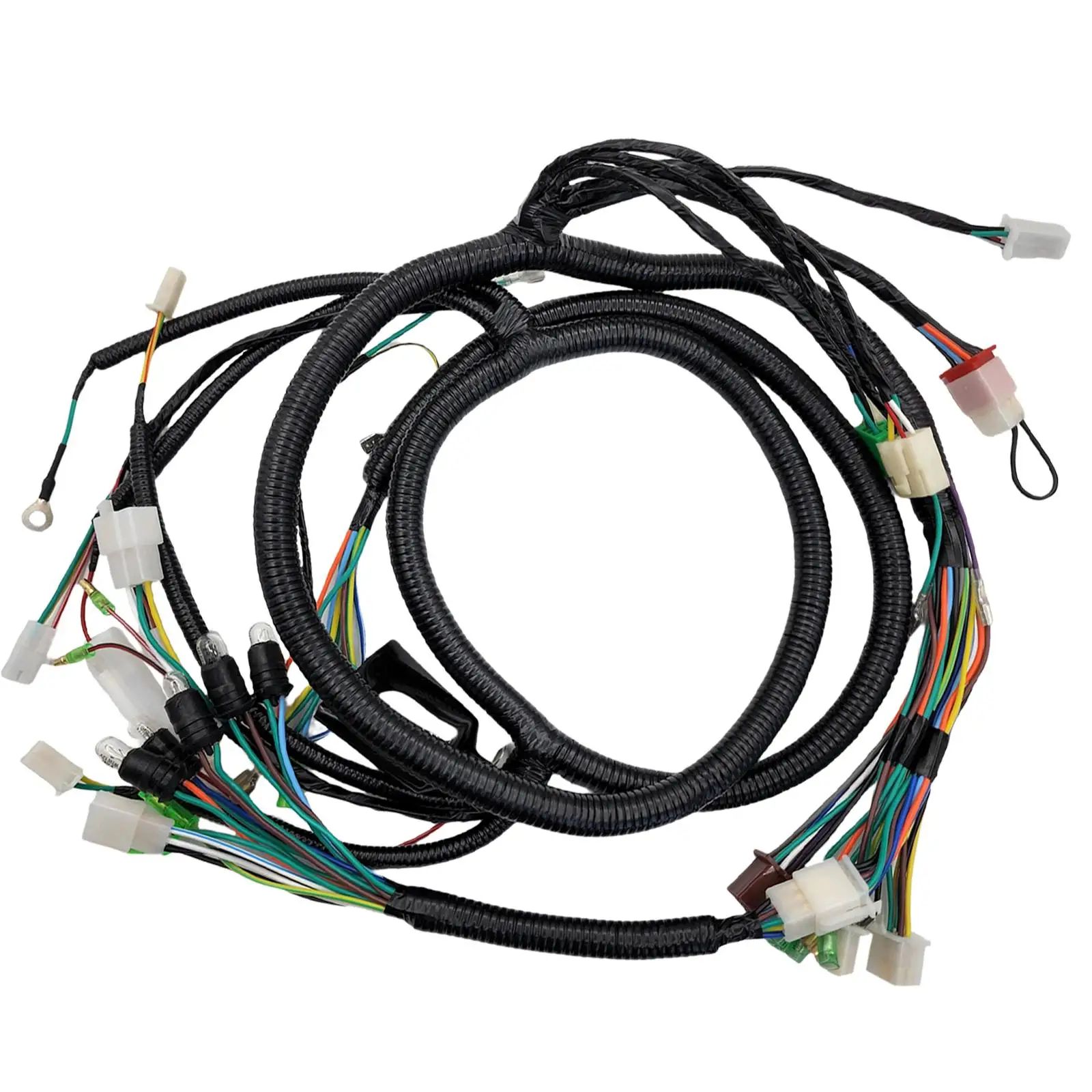 Replacement Harness Kits Replaces Wiring Harness for 50cc Scooters with 50cc Gy6 Engines Car Accessories Premium