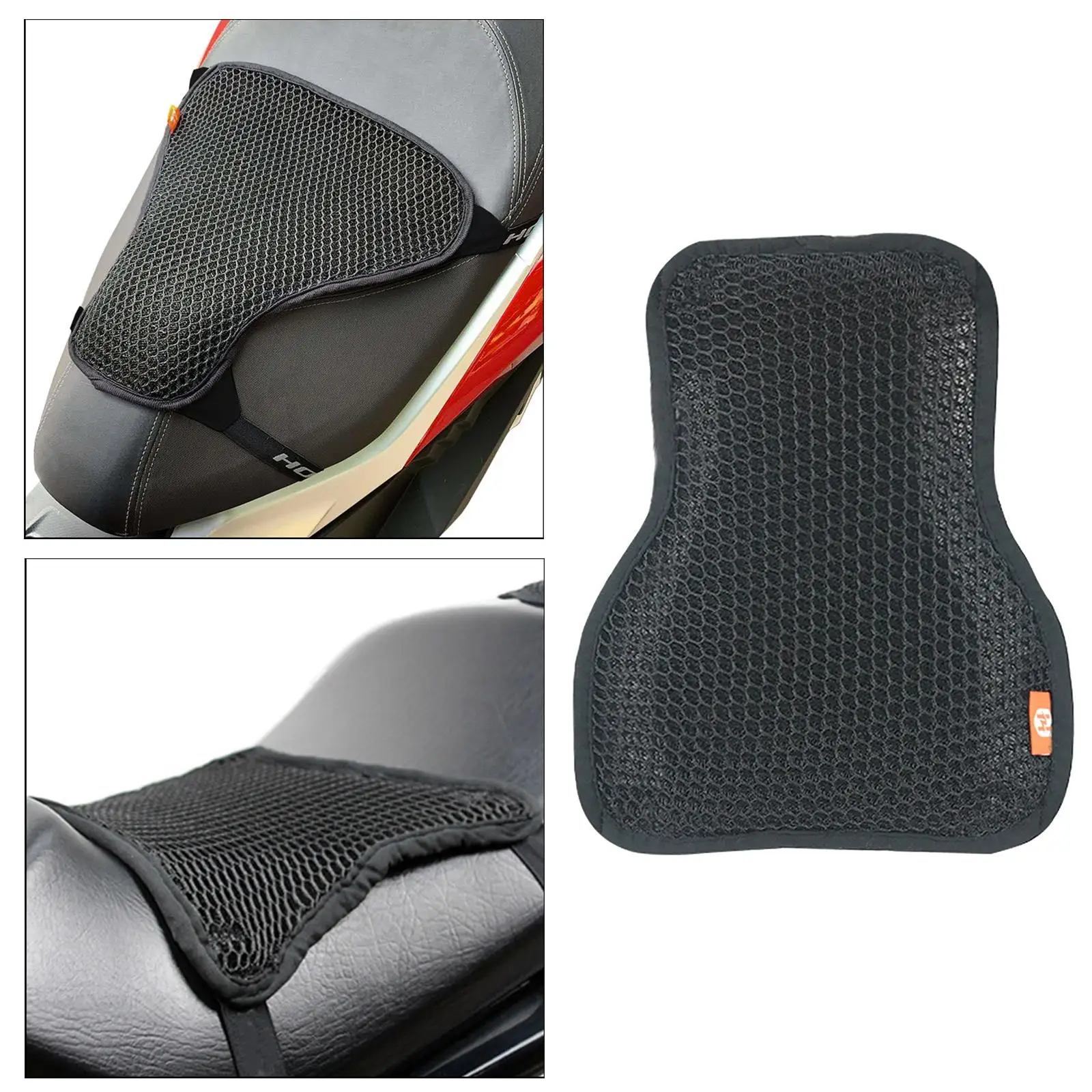 Cool Sunproof Motorcycle Seat Cushion Pad Protector Breathable Cover Makes