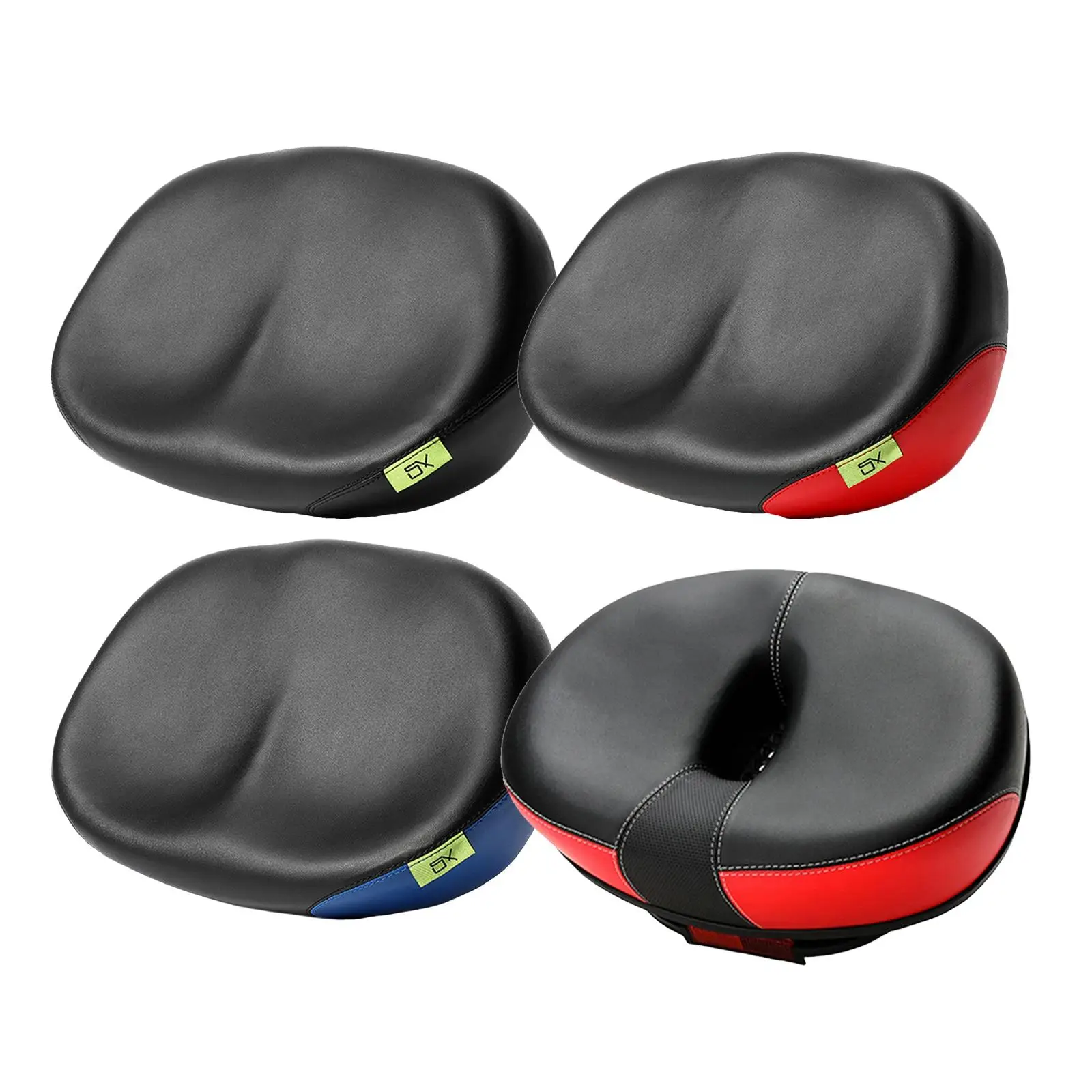 Comfortable Bike Seat Replacement ,Spring Shock Absorber ,No Nose Widen Thicken  Pad ,Breathable  Saddle for Men Women