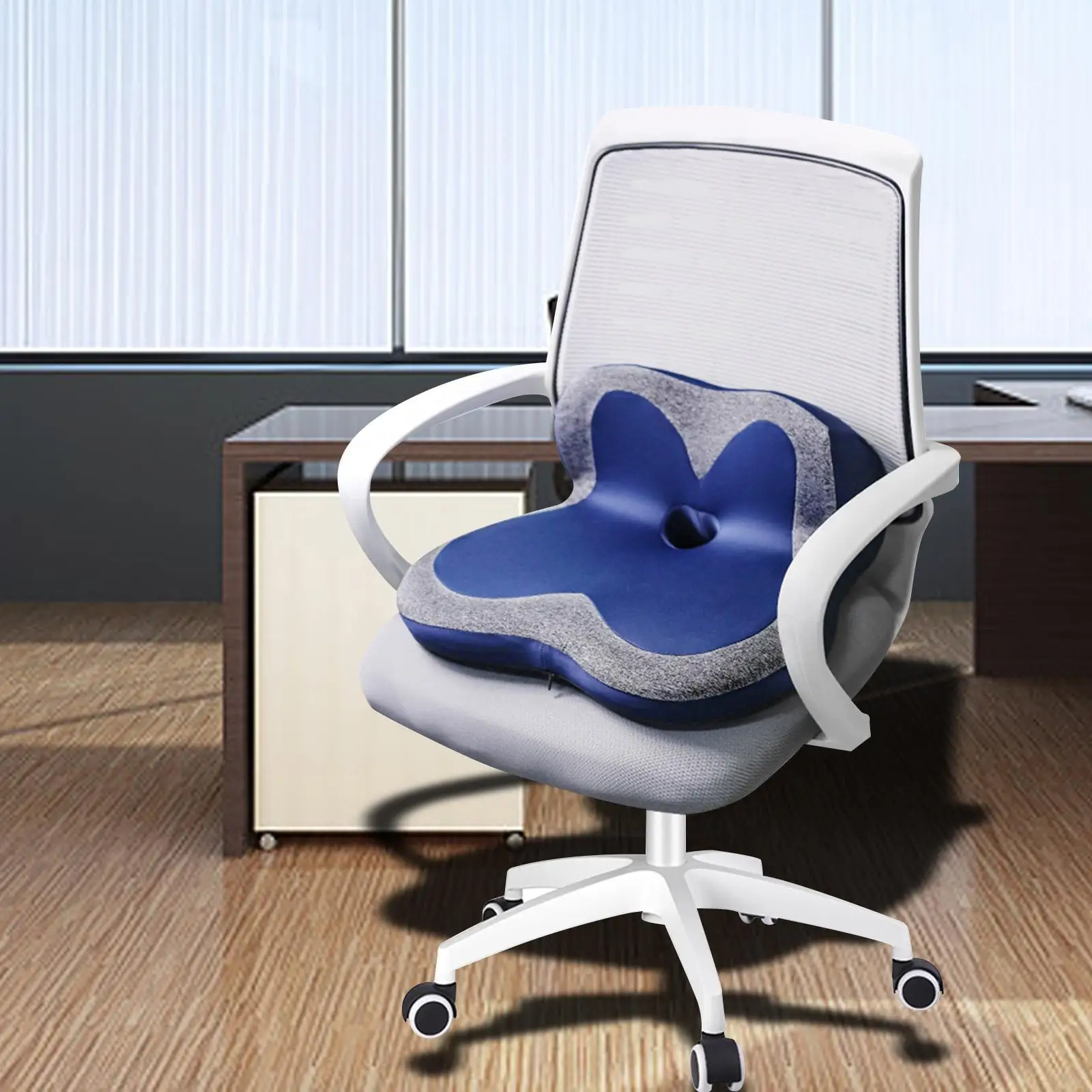 Seat Cushion Pillow Non Slip Posture Corrector Desk Chair Cushion BuPillow for Long Sitting Car Office Chair Computer Desk