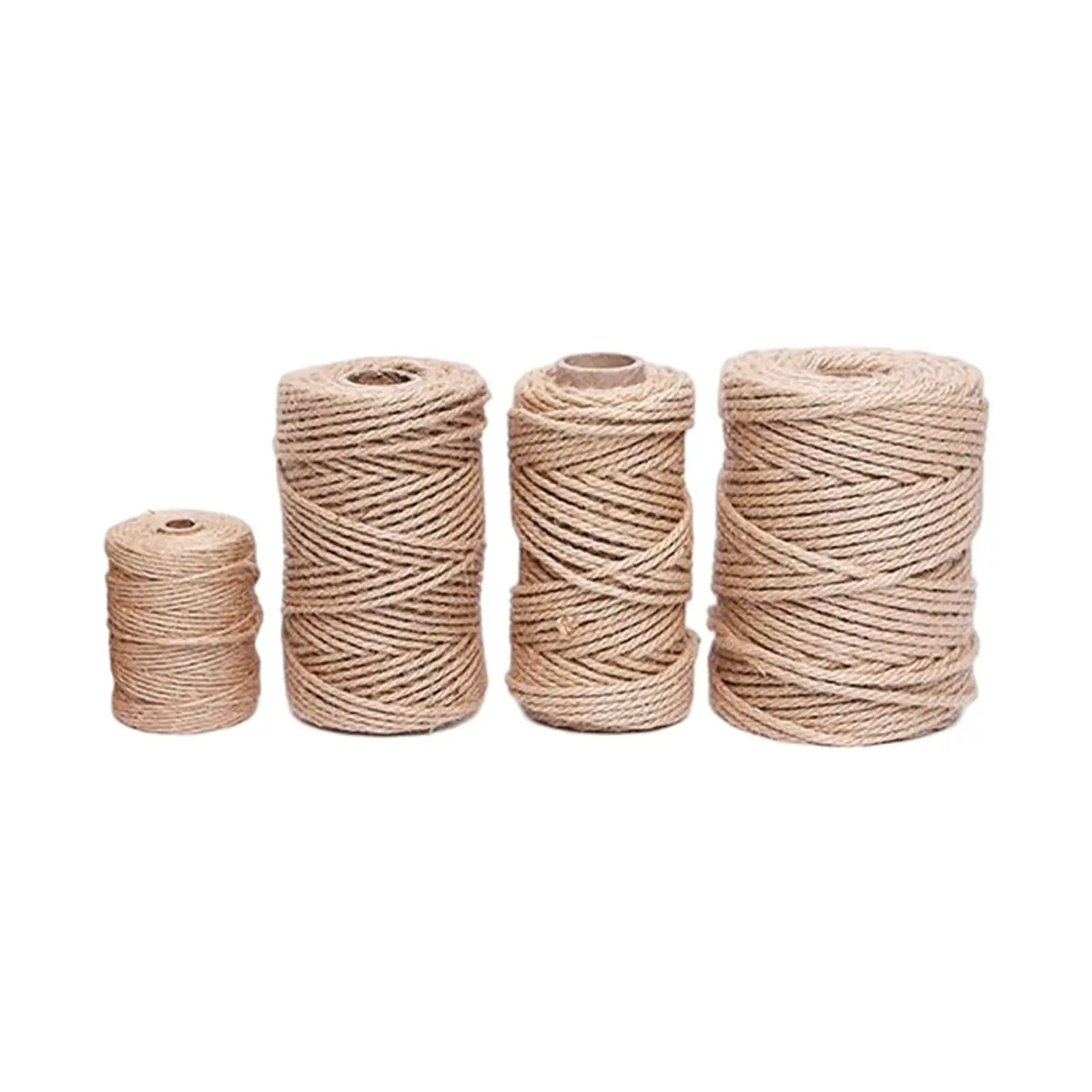 Jute Twine Artwork Durable Handcraft Hemp Rope Twisted Sisal Rope for Cats Scratching Post Toys Decor Cat Scratcher Wedding