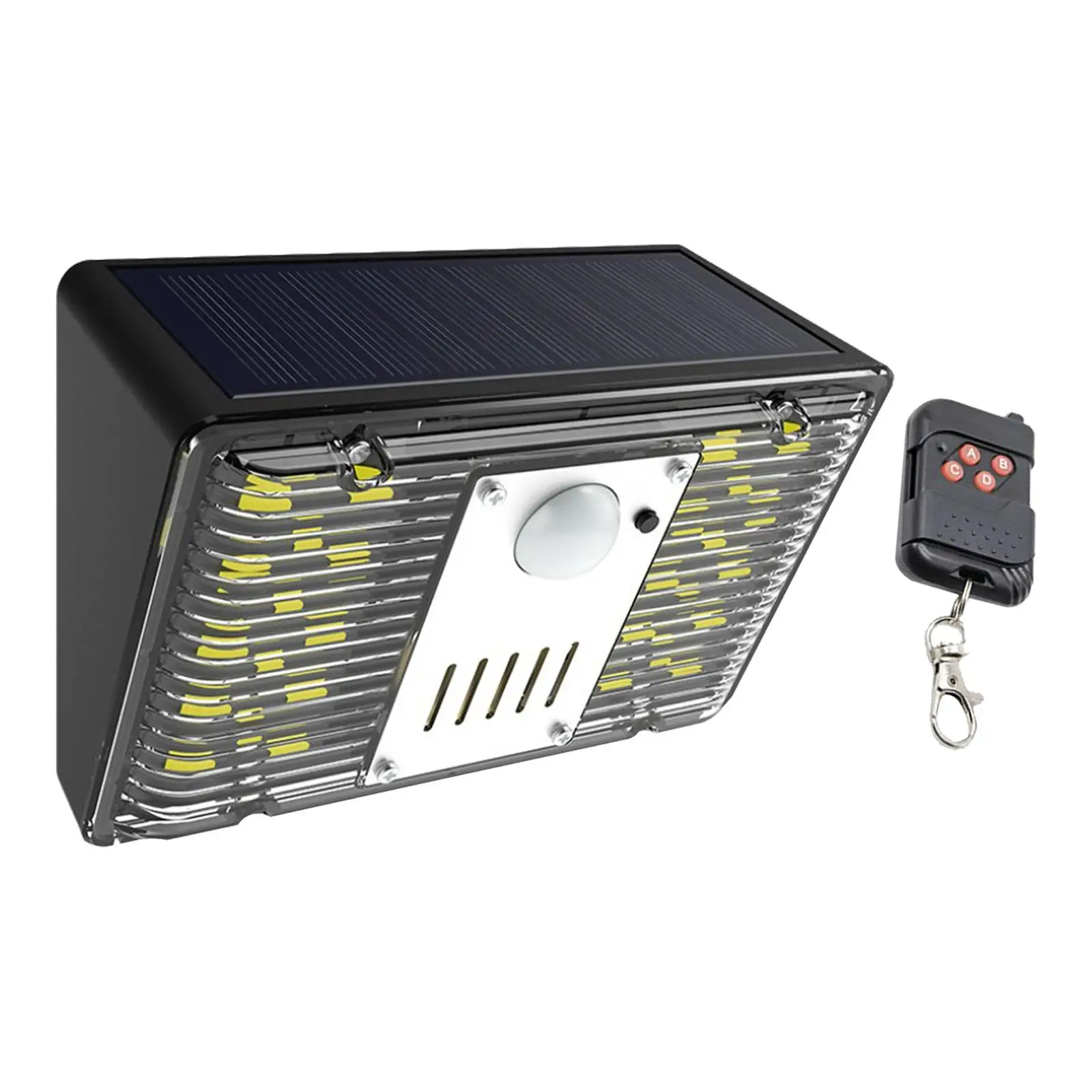 Solar Lamp Solar Recharge 129dB Loud Alarm Courtyard wall lights for Driving Animals Home