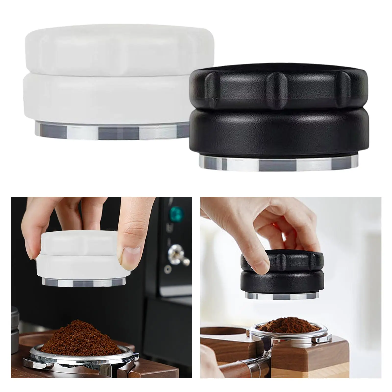 Coffee Leveler Espresso Distribution Tool Espresso Tamper Coffee Powder Hammer for Cafe