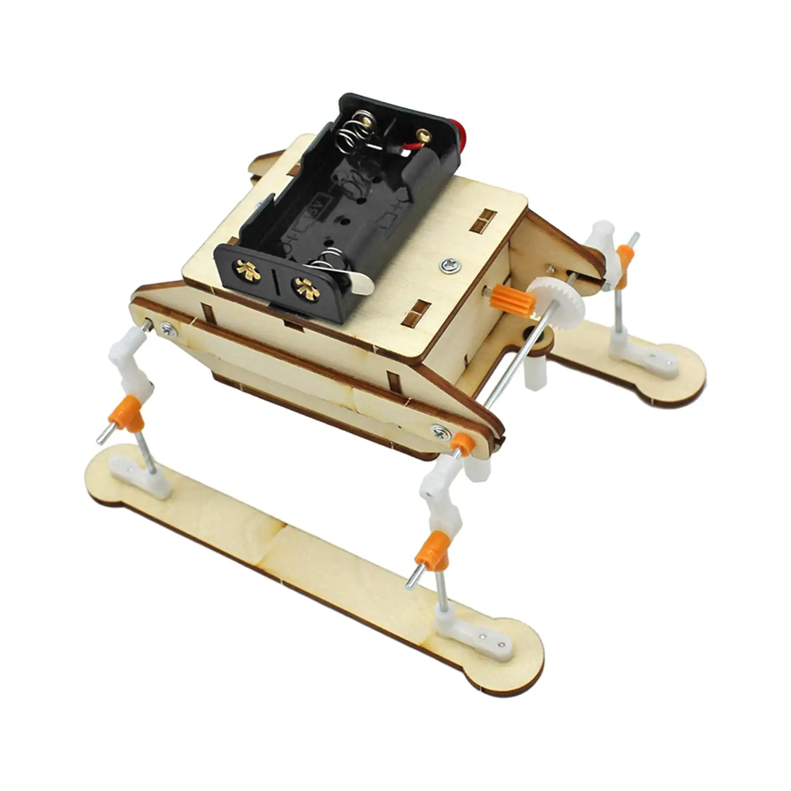 Science Experiment Building Kits Teaching Aid DIY Wood Robot Building Kits