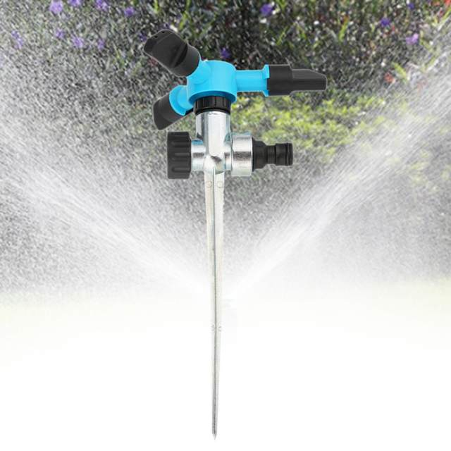 360�� Irrigation Sprinkler Rotating Metal for Fields Square Cooling Courtyard