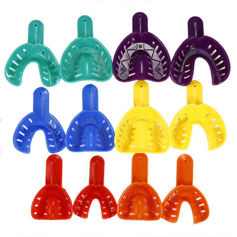 Best of 12pcs Dental Impression Trays Adult Child Use Tooth Tray Holder Plastic Teeth Holder Lab Dentist Dentistry Accessory Tools Reviews & Tips