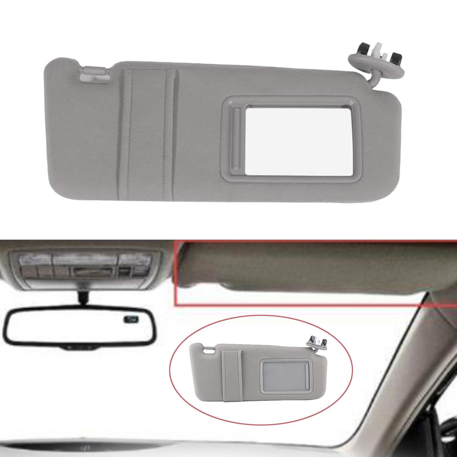 New Windshield Sun Visors Brown Right Side for      2007-2011