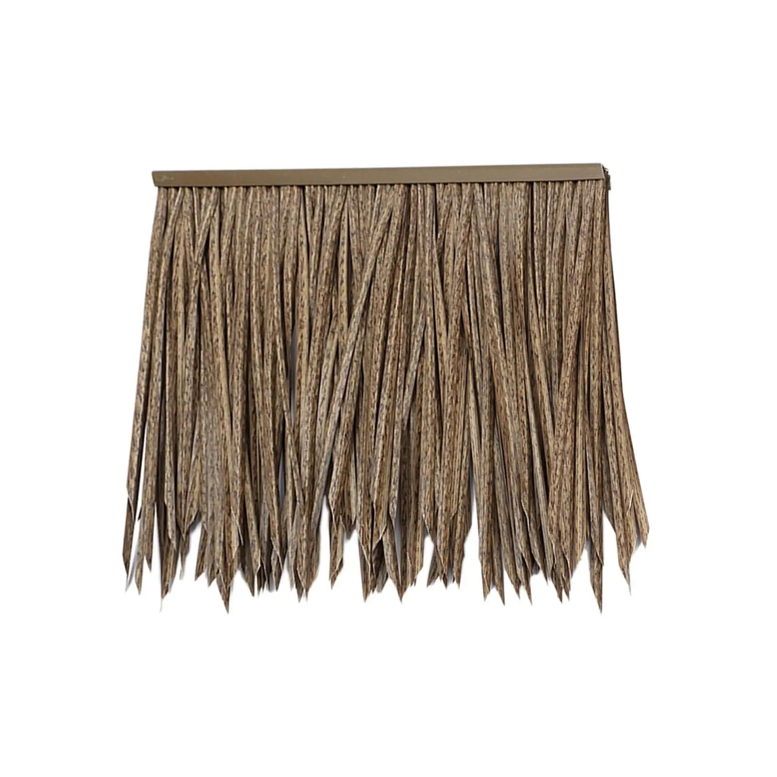 Straw Roof Thatch Devices Ceiling Easy to Use Centerpiece Multifunction Panel Palm Thatch Roll for Garden Pavilion Bar House Hut