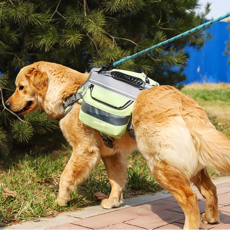 Title 8, Cão auto-vestindo mochila colete reflexivo sela...