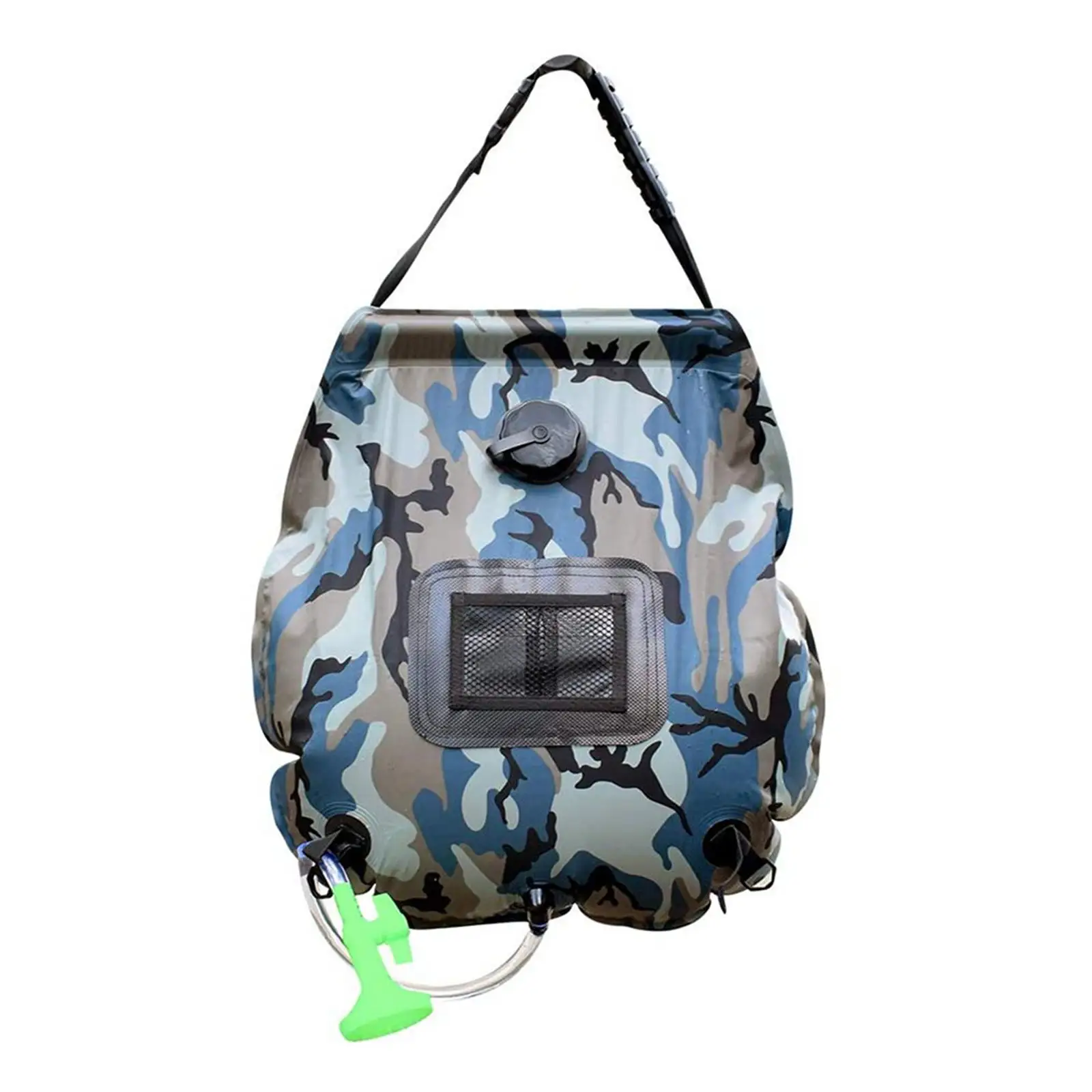 Portable Camping Shower Bag Water Storage Heated 5gallons/20L for Traveling Fishing Beach