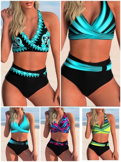 Summer Women Sexy Bikini Swimwear Women Loose Size Bikinis Set