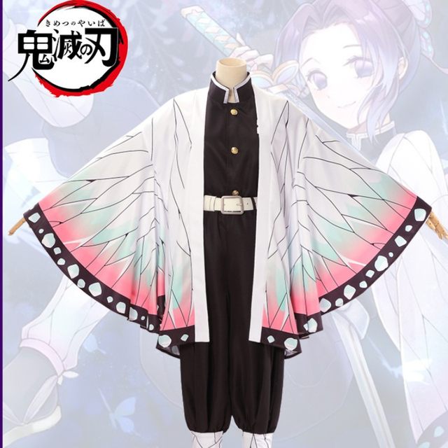 Kochou Shinobu Cosplay Costume Anime Demon Slayer Cosplay Haori