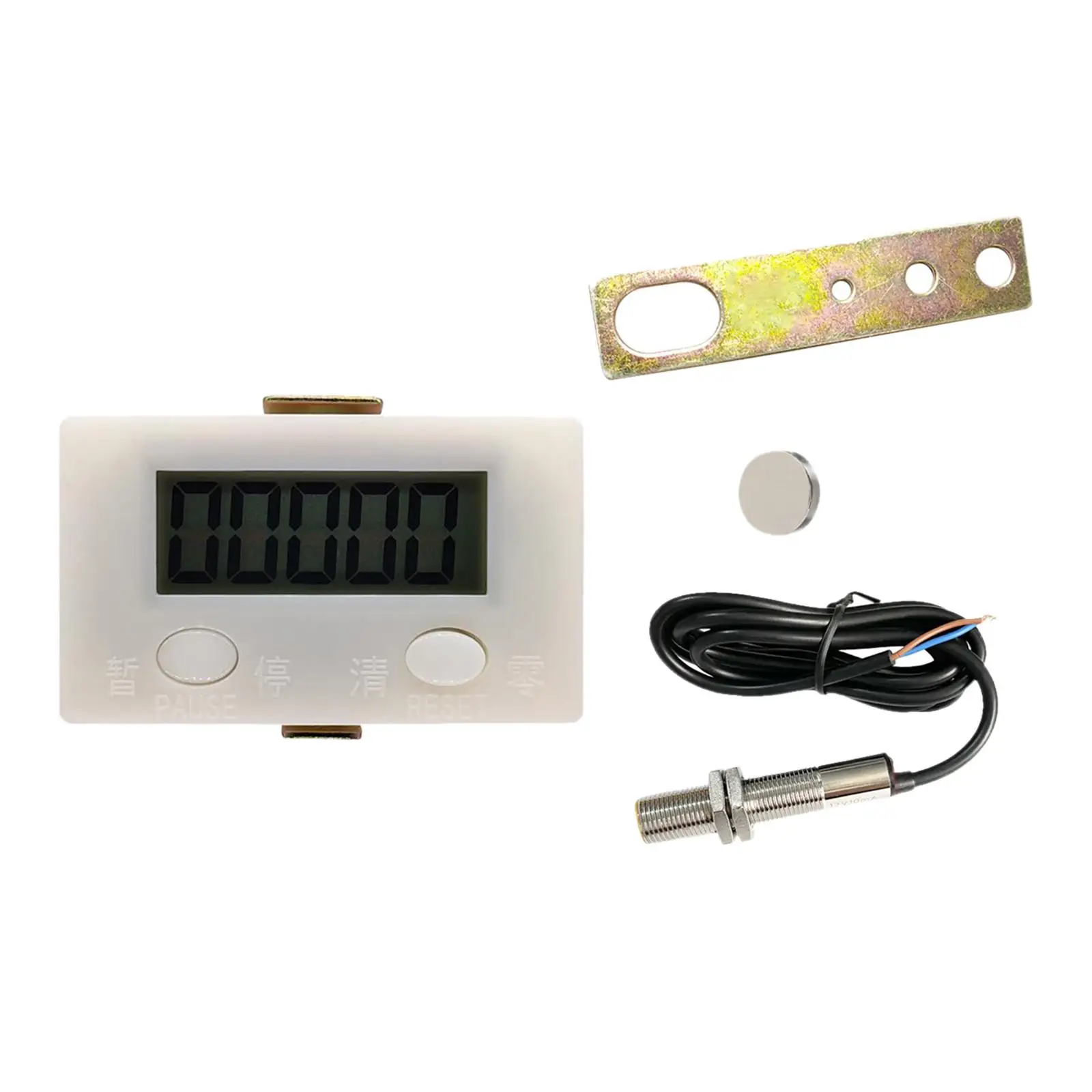 Induction Counter Sensor Switch Shockproof Digital Display LCD Automatic Punch Counter