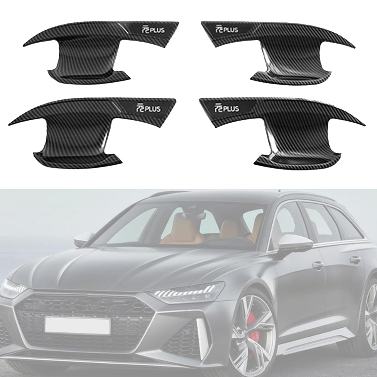 4x Car Door Handle Cup Scratch Protector Spare Parts for Byd Atto 3 22