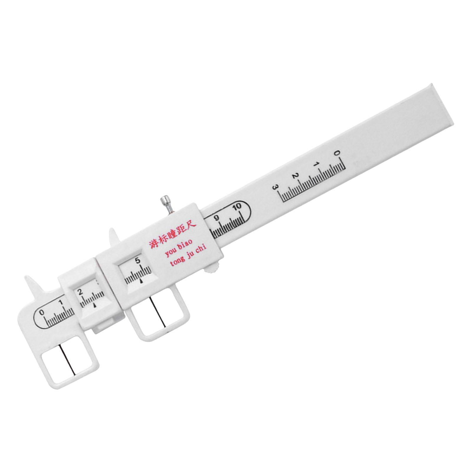 Multipurpose Pupillary Ruler Measurement Tool Straight Ruler Vernier Calipers Durable Flexible